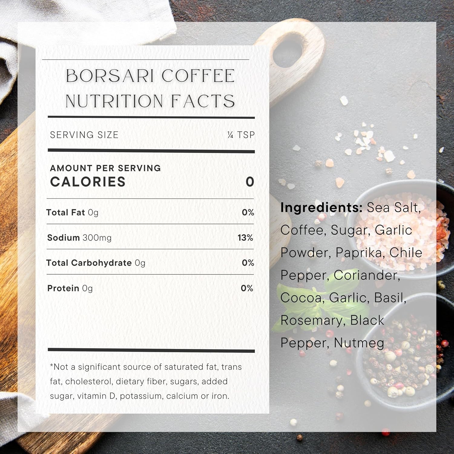 Versatile Coffee Rub Seasoning – Gourmet Blend, 19 oz for Grilling & Smoking