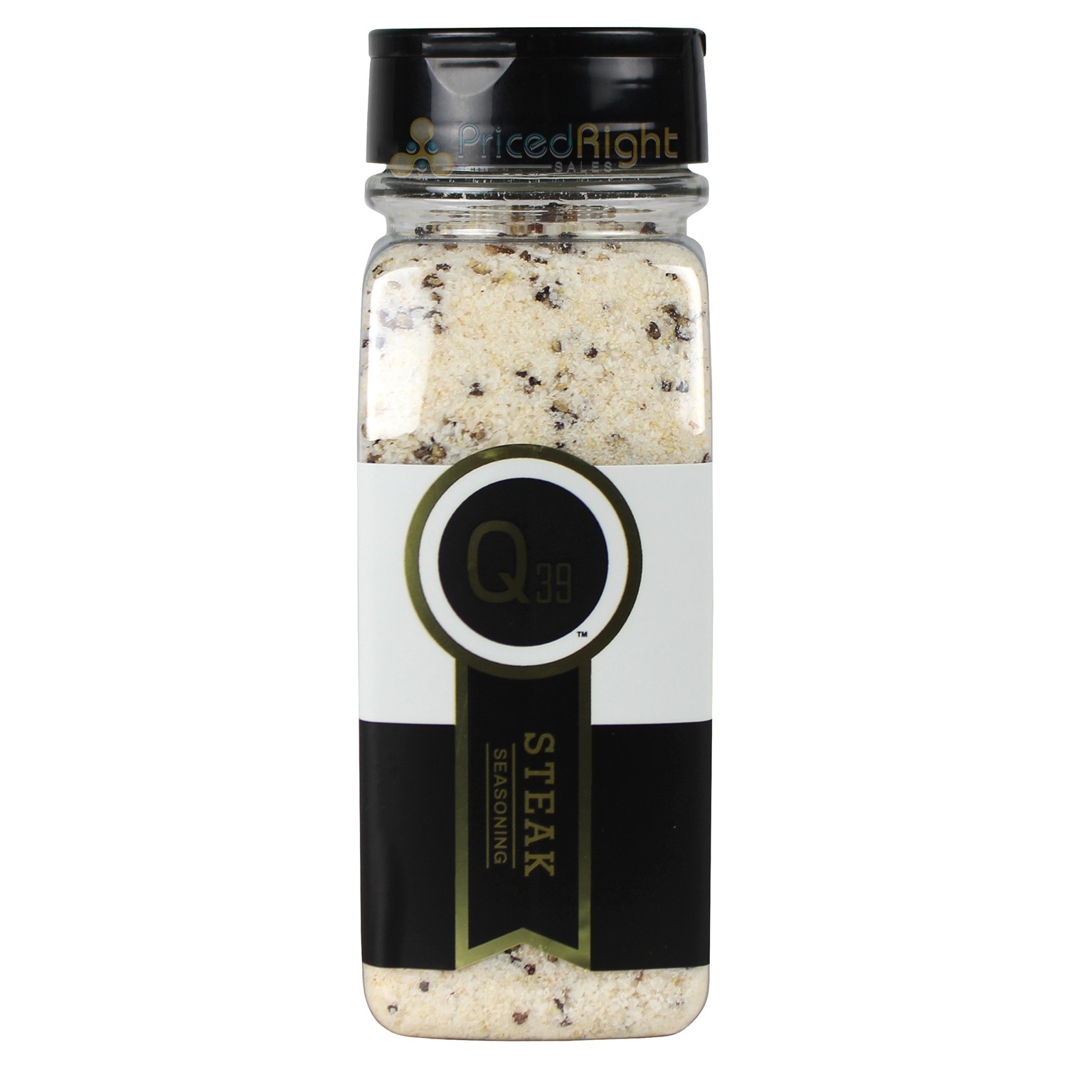 Q39 Steak Seasoning Salt Pepper & Garlic Rub For Meat & Veggies No MSG 16 oz