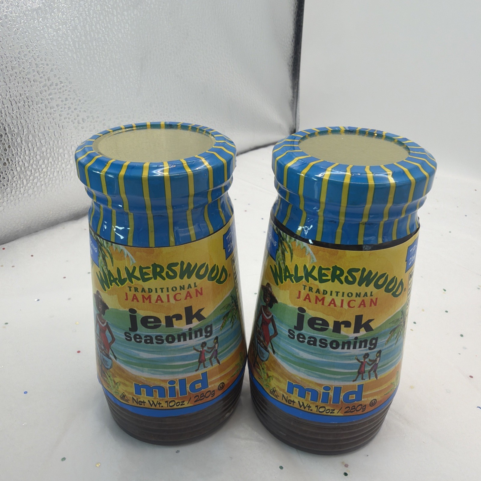 (2 Pack) Walkerswood Traditional Jamaican Jerk Seasoning Mild 10oz 280g