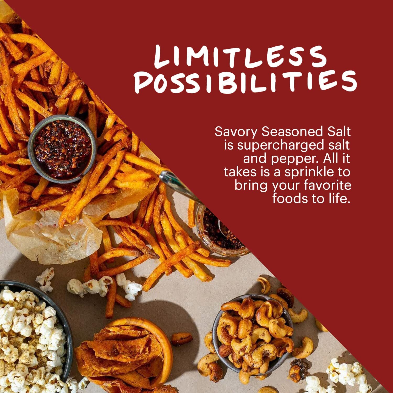 Momofuku Savory Seasoned Salt 4oz Umami Rich Seasoning Vegan Gluten Free