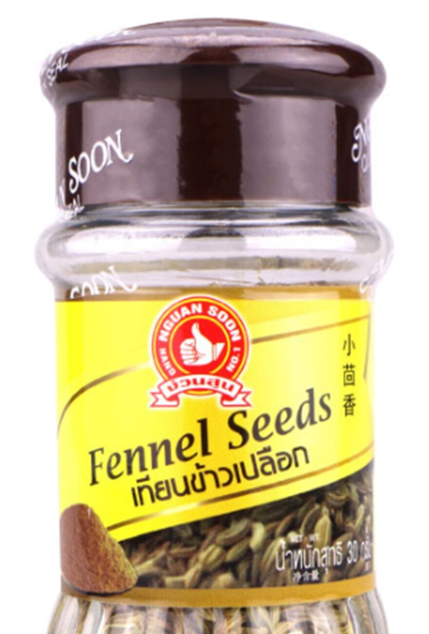 Nguan Soon No.1 Hand Brand Fennel Seeds Spices Seasoning Food Herbs Bottle 30 g