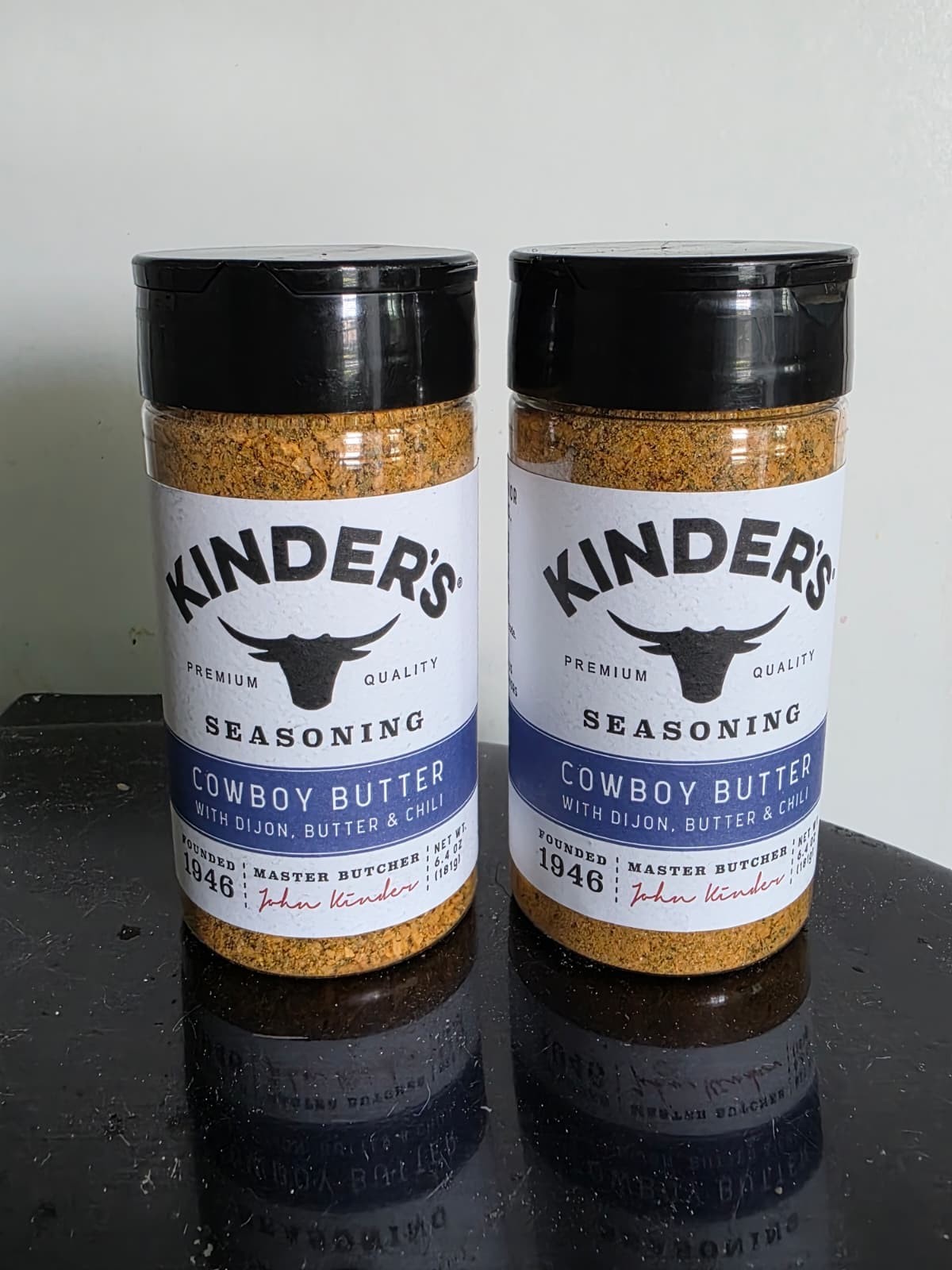 Kinder’s Cowboy Butter Seasoning – 2 Pack (6.4oz Each | 12.8oz Total)