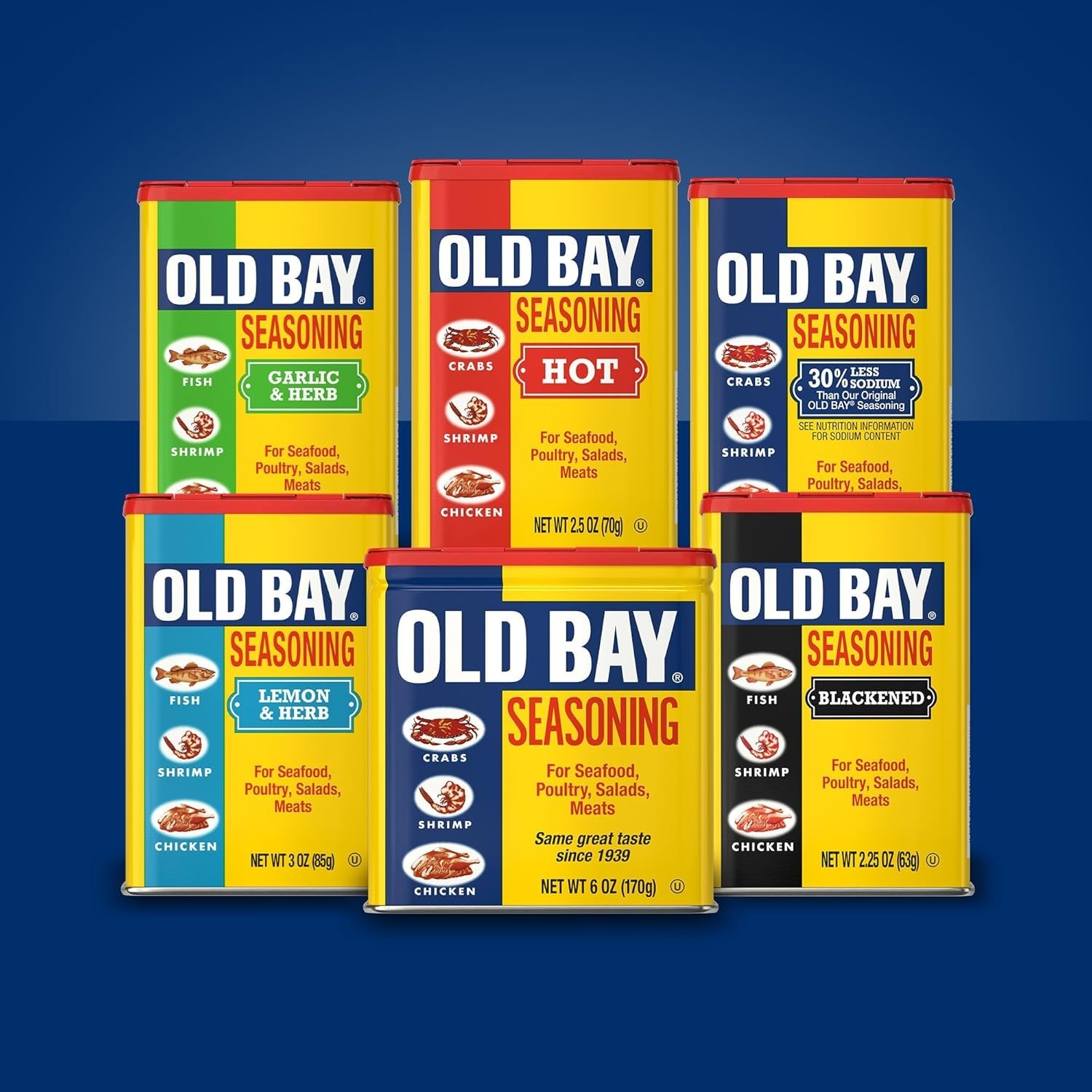 Seasoning, Classic Seafood, Non GMO, Gluten Free, Unique Blend of 18 Herbs & …