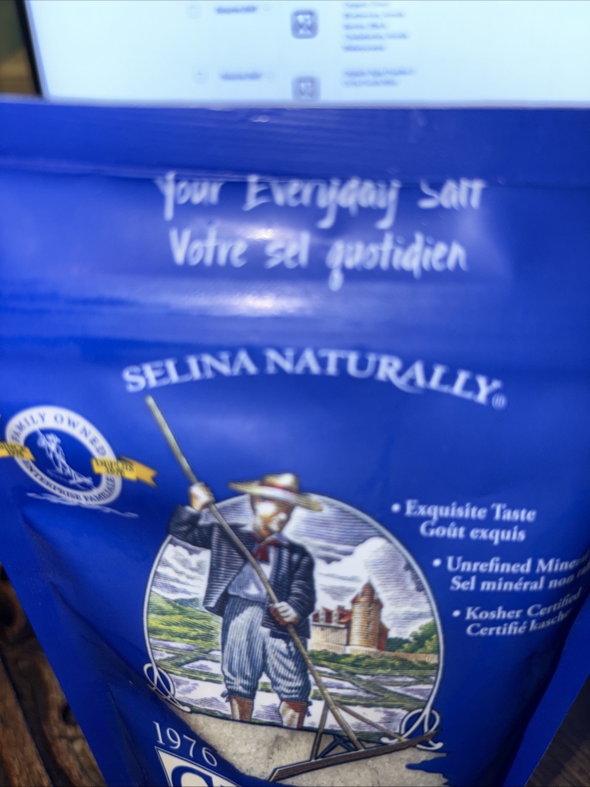 CELTIC SEA SALT Fine Ground 1/2 LB Bag! Gluten Free, Kosher Certified