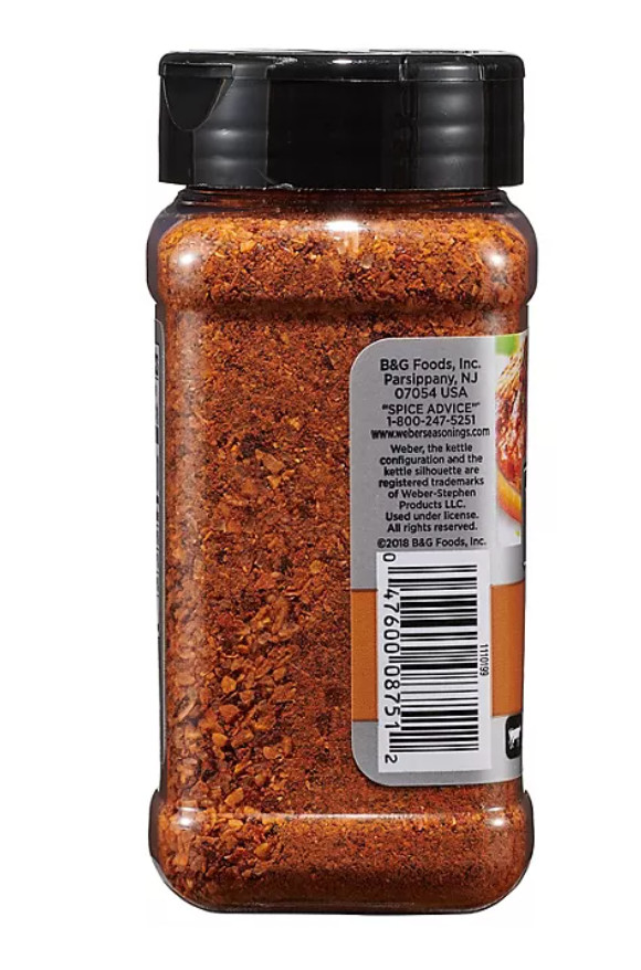 Weber Gourmet Burger Seasoning Spice 8 oz Large Jar