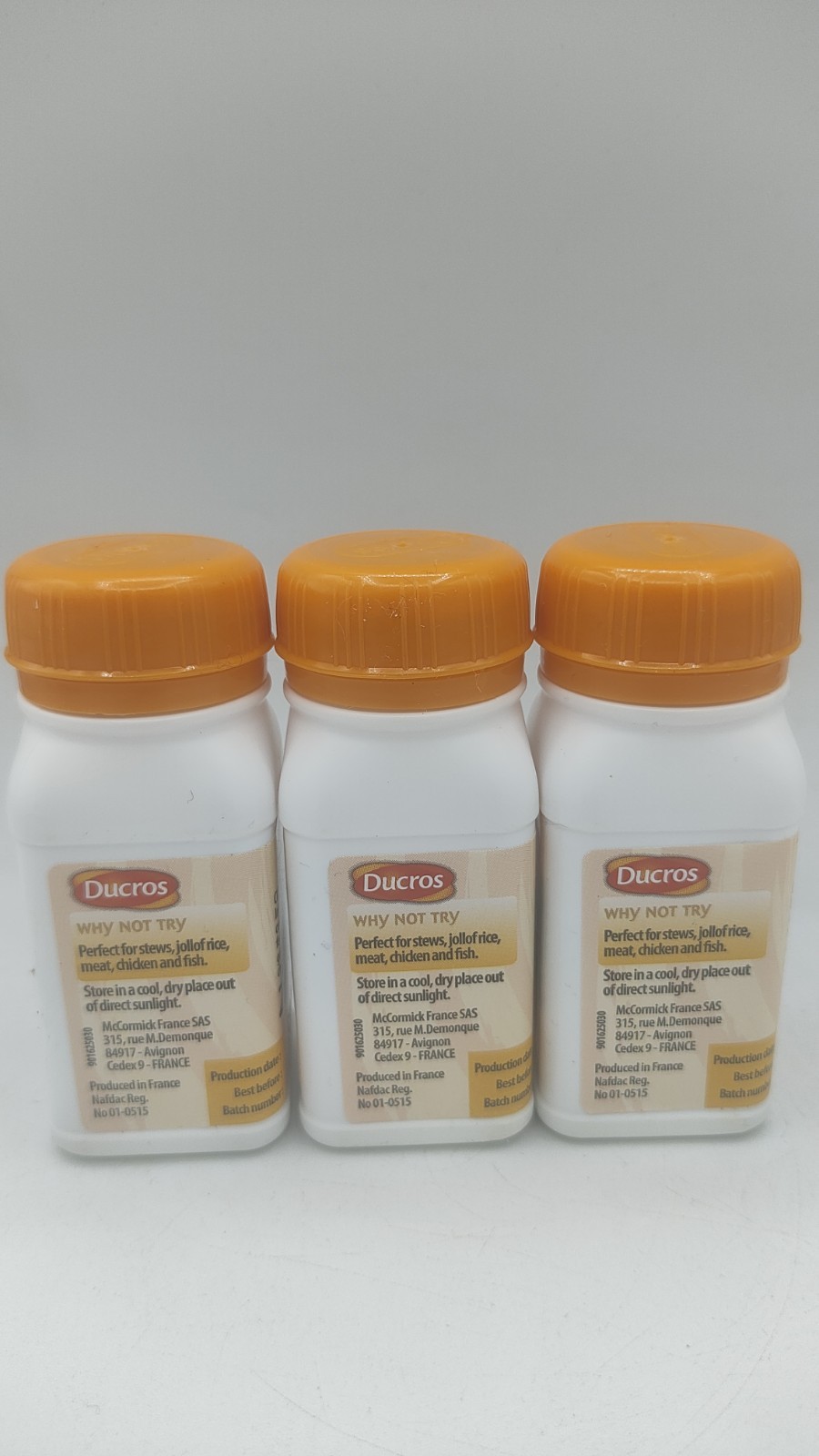 Ducros Nigerian Curry Powder 25g | 3 Packs