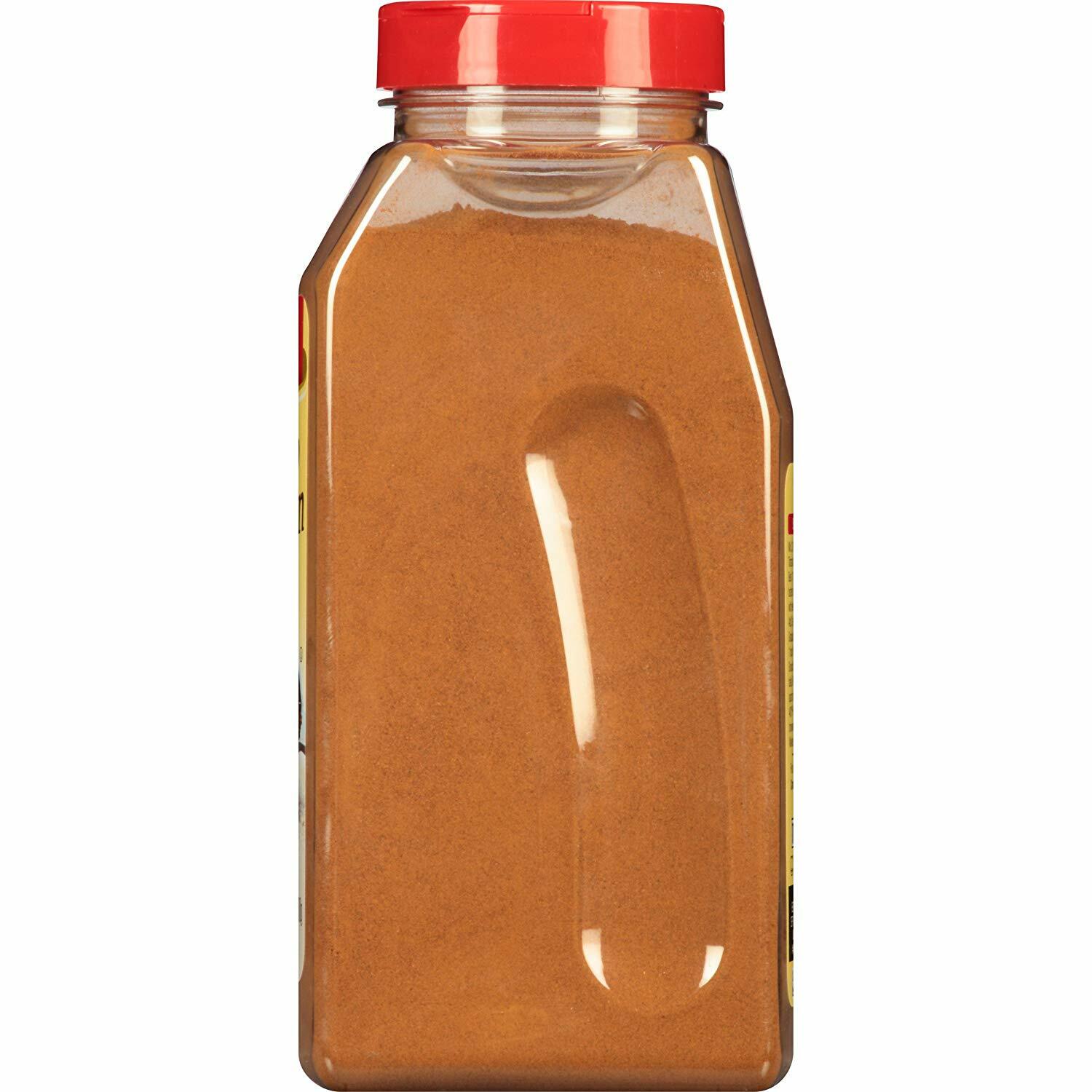 McCormick Ground Cinnamon, Rich Mahogany Color, 18 oz