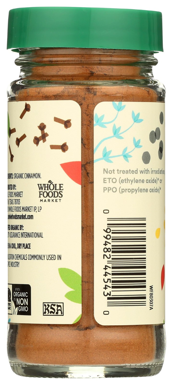 365 by Whole Foods Market, Organic Vietnamese Cinnamon 1.31 Ounce (Pack of 1)