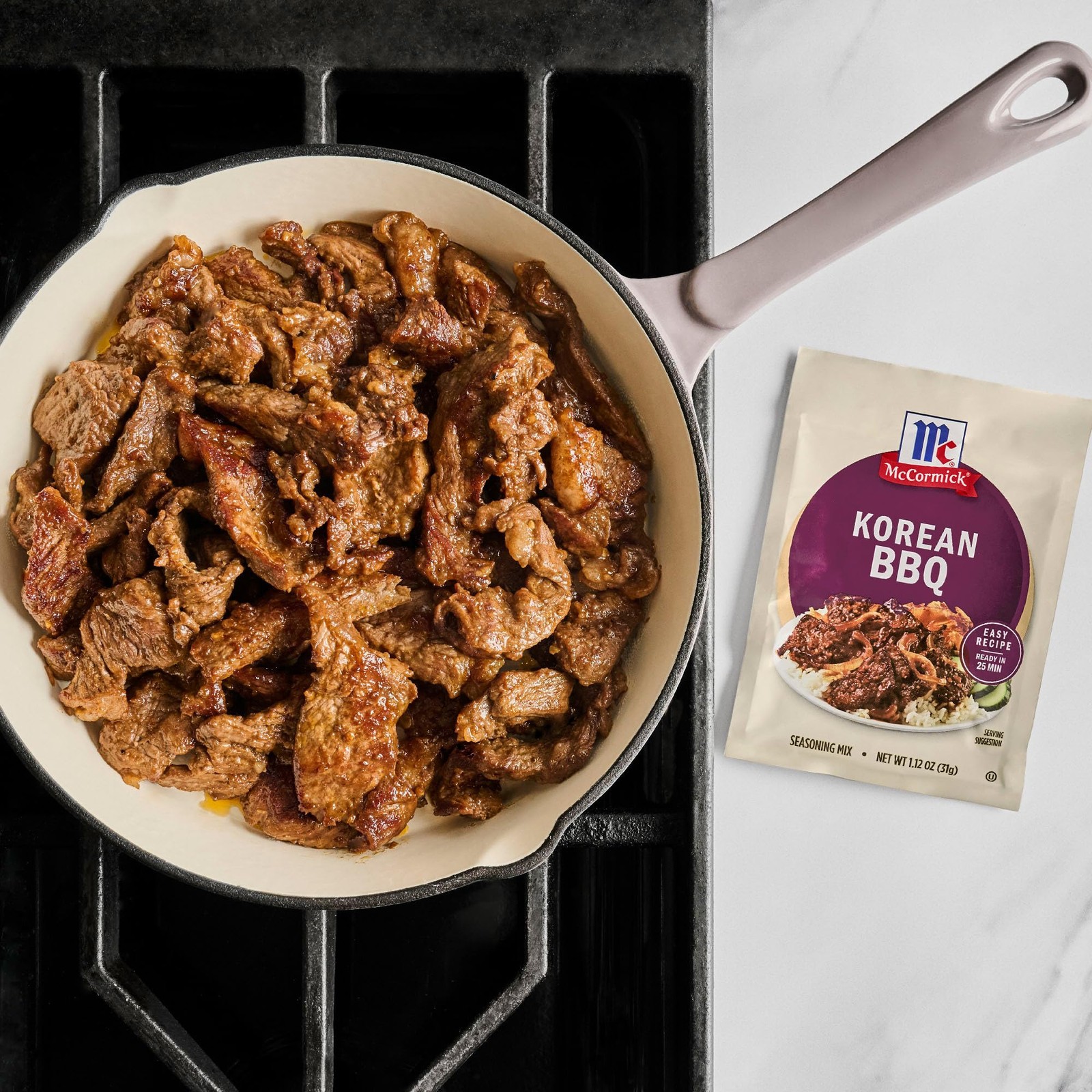McCormick Seasoning Mix Packet Korean BBQ 3 Pack