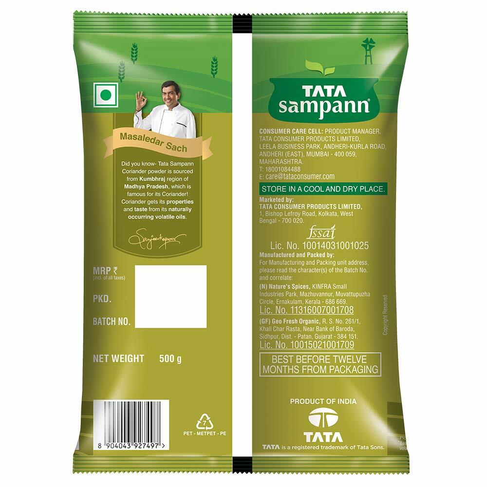 Tata Sampann Coriander Powder, 500g