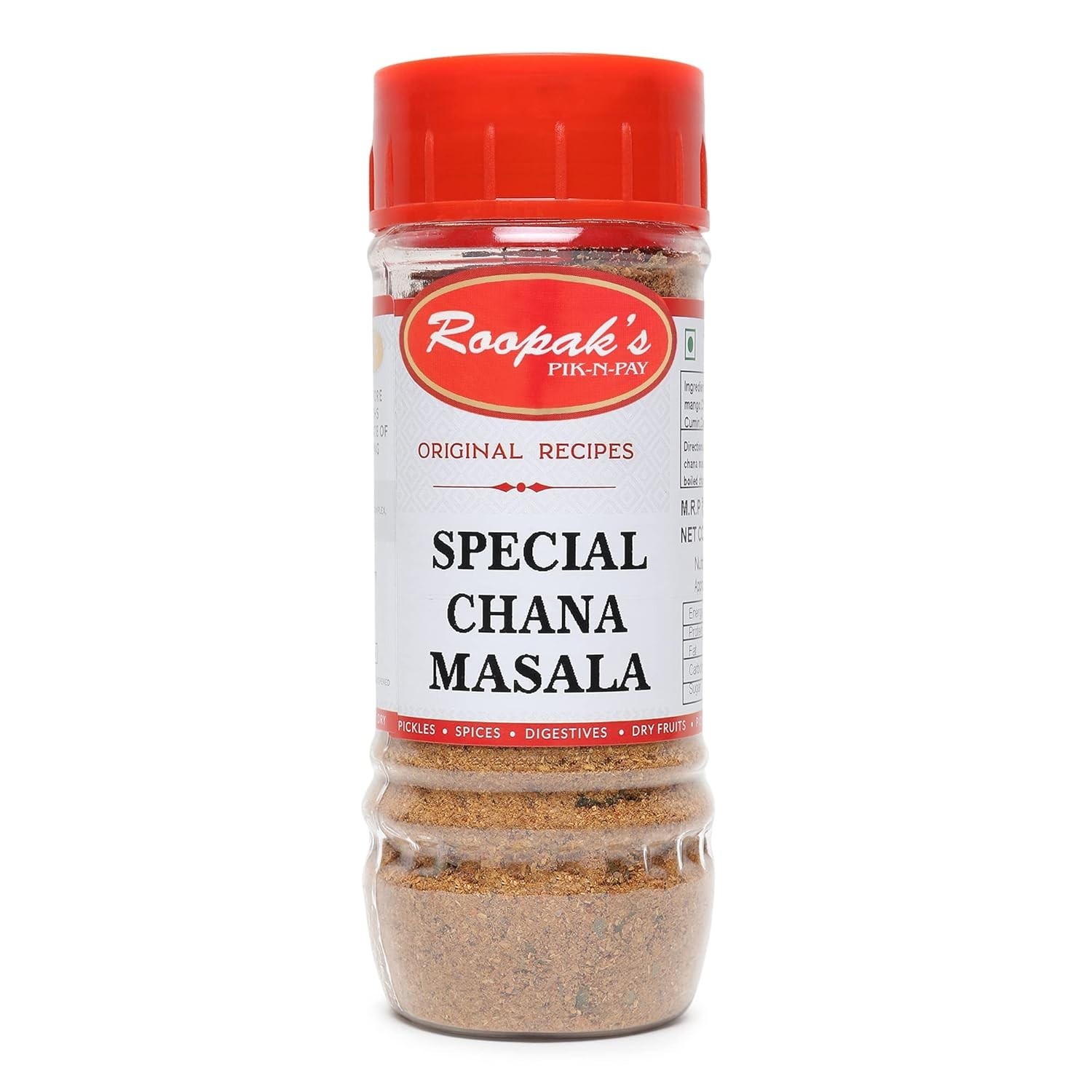 ROOPAK’s PIK-N-PAY Chana Masala Powder – 100 Grams