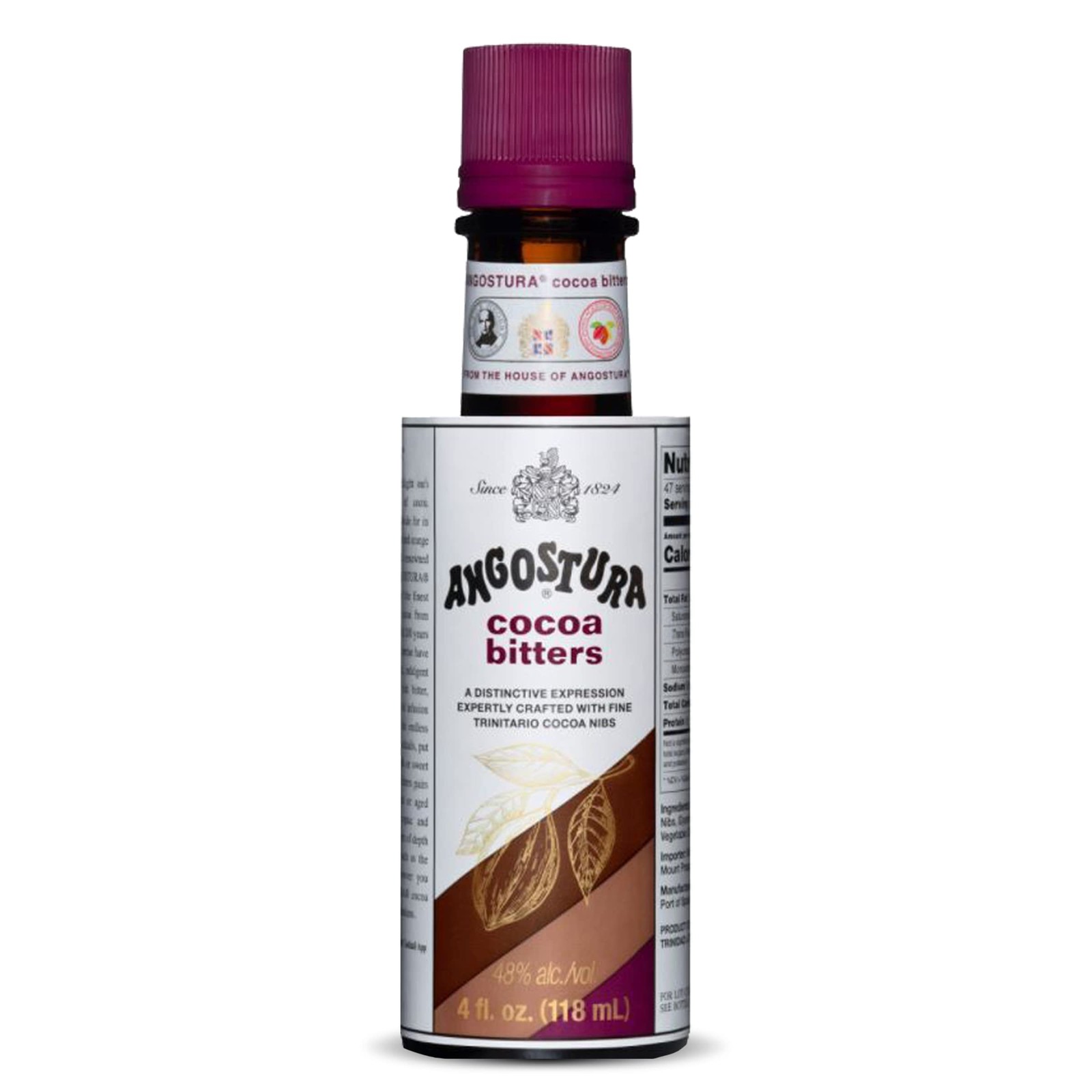 ANGOSTURA Cocoa Bitters, Cocktail Bitters for Professional and 4oz,