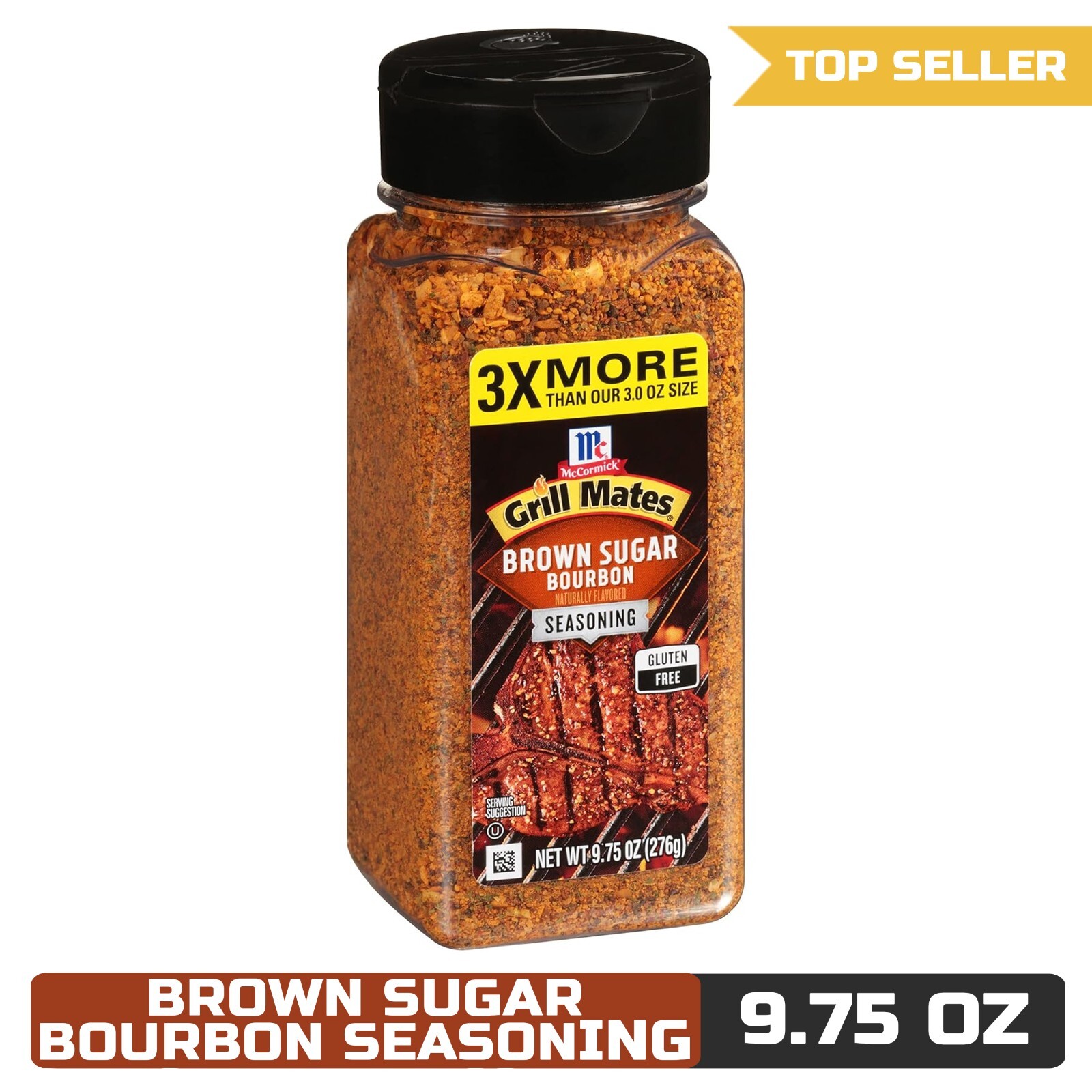McCormick Grill Mates Brown Sugar Bourbon Seasoning – 9.75 oz