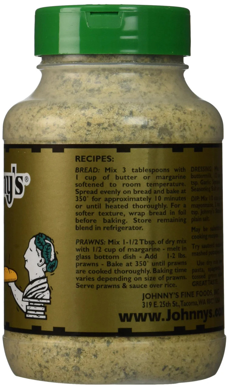Johnny’s Garlic Spread & Seasoning, 510g/18 Oz (2-Pk)