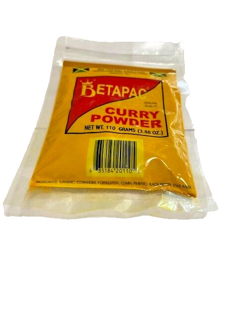 BetaPac Jamaican curry. Two-pack ( 3.88 oz each)
