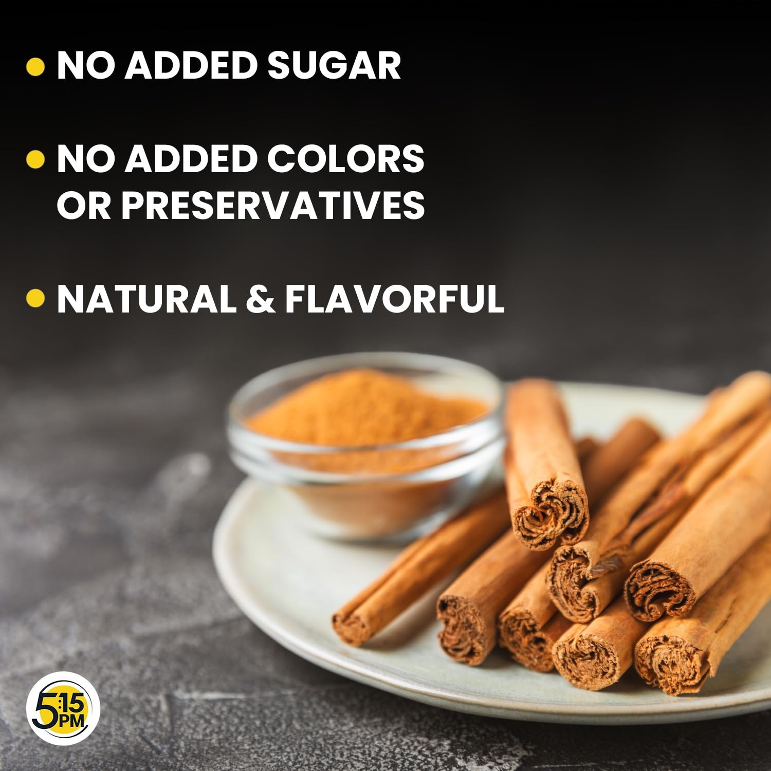 5:15PM Ceylon Cinnamon Sticks Original 100gm Pack of 3 | SriLankan Dalchini Quil