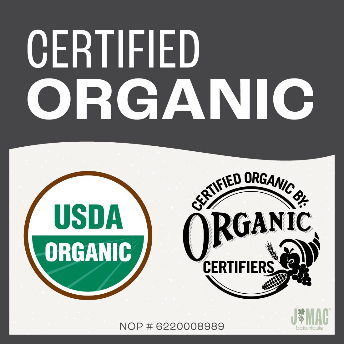 J Mac Botanicals Organic Anise Seeds 32 oz Certified USDA Organic. Whole anis…