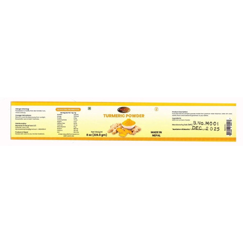 Murti Spices Turmeric (Haldi/Besar) Powder