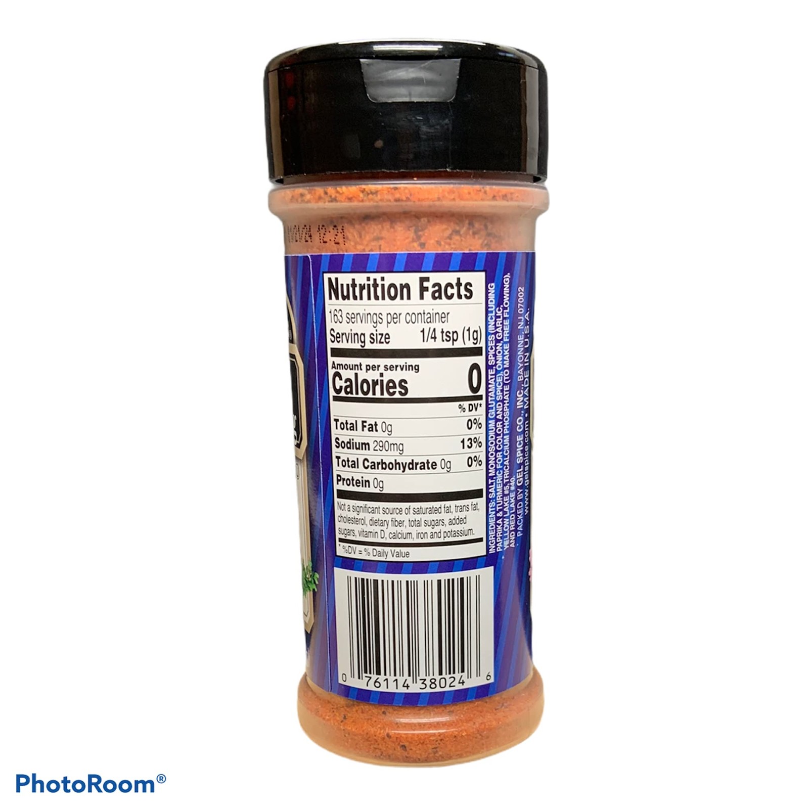 Spice Supreme Steak Seasoning 5.75Oz Shaker Kosher Certified Pack Of 1