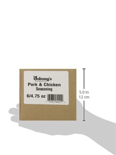 Johnny’s Chicken and Pork Seasoning, 4.75 Ounce (Pack of 6)