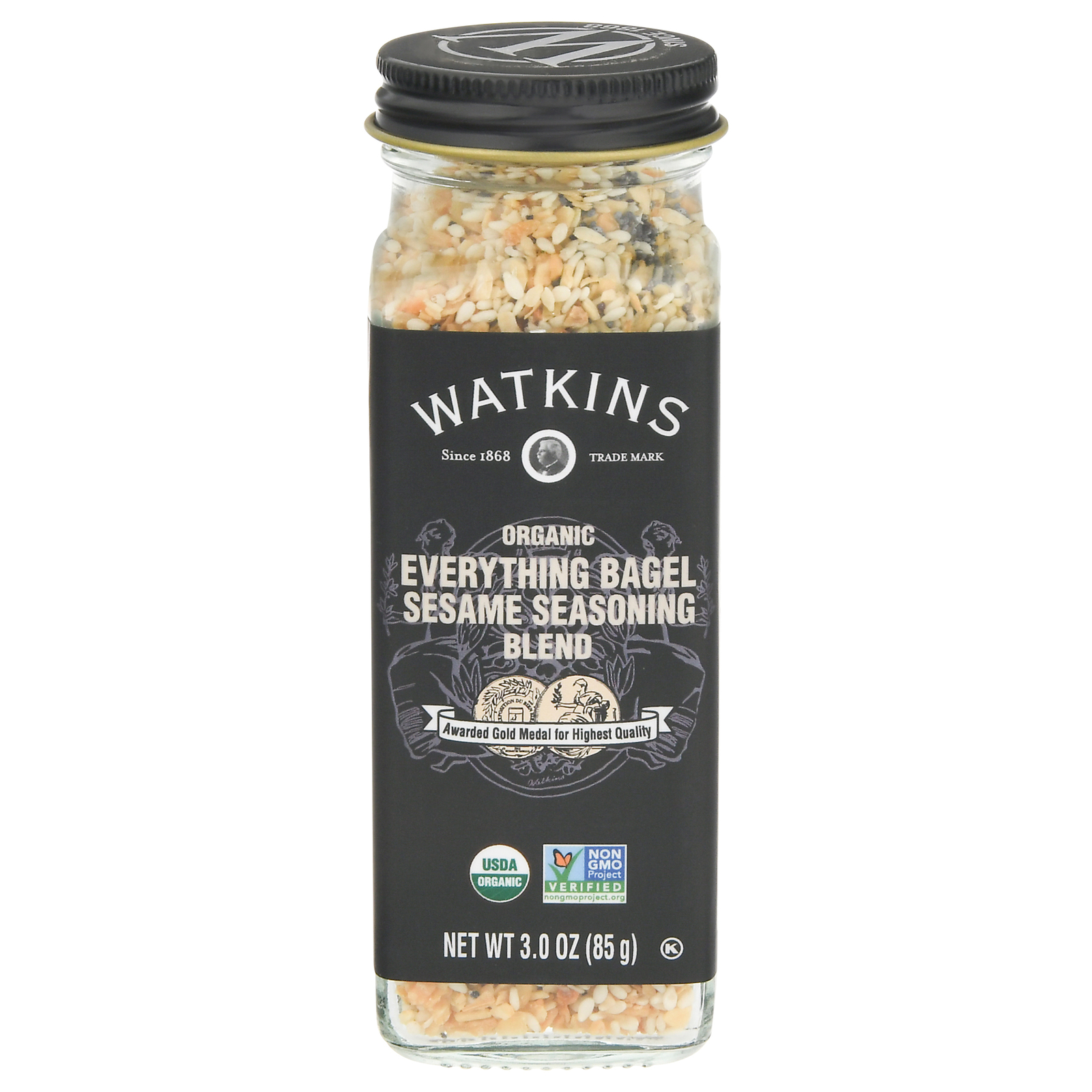 Watkins Seasoning Everything Bagel 3 oz (Pack of 3)
