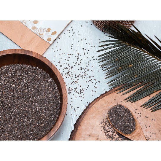 Chia Seeds 100 Gram For Baking Smoothie Topping Pantry Ingredient Baking Blend