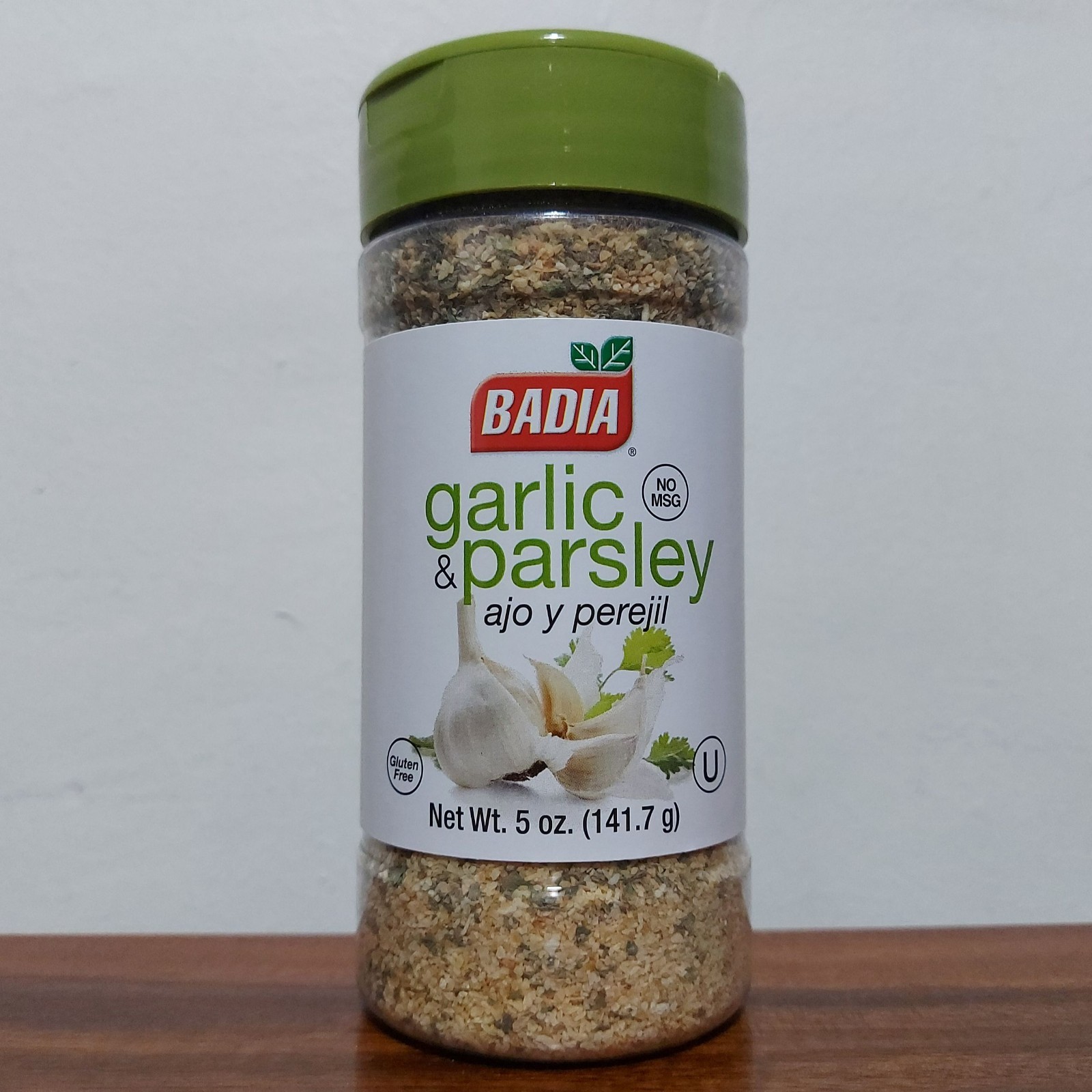 Badia® Garlic & Parsley Seasoning 5 oz Gluten Free, Certified Kosher, Salt Free