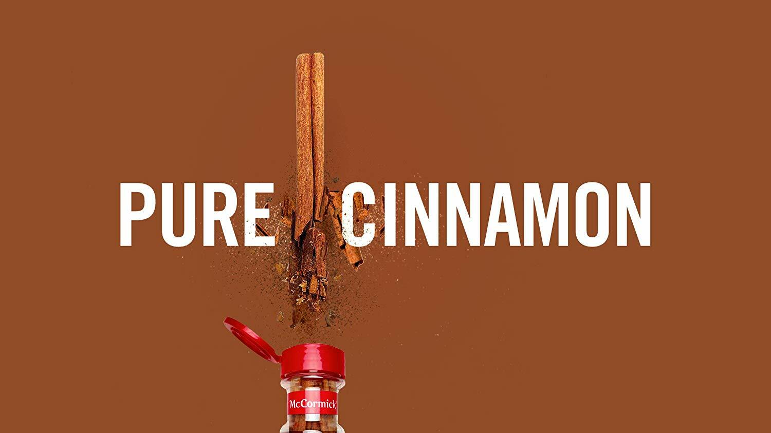McCormick Ground Cinnamon, Rich Mahogany Color, 18 oz