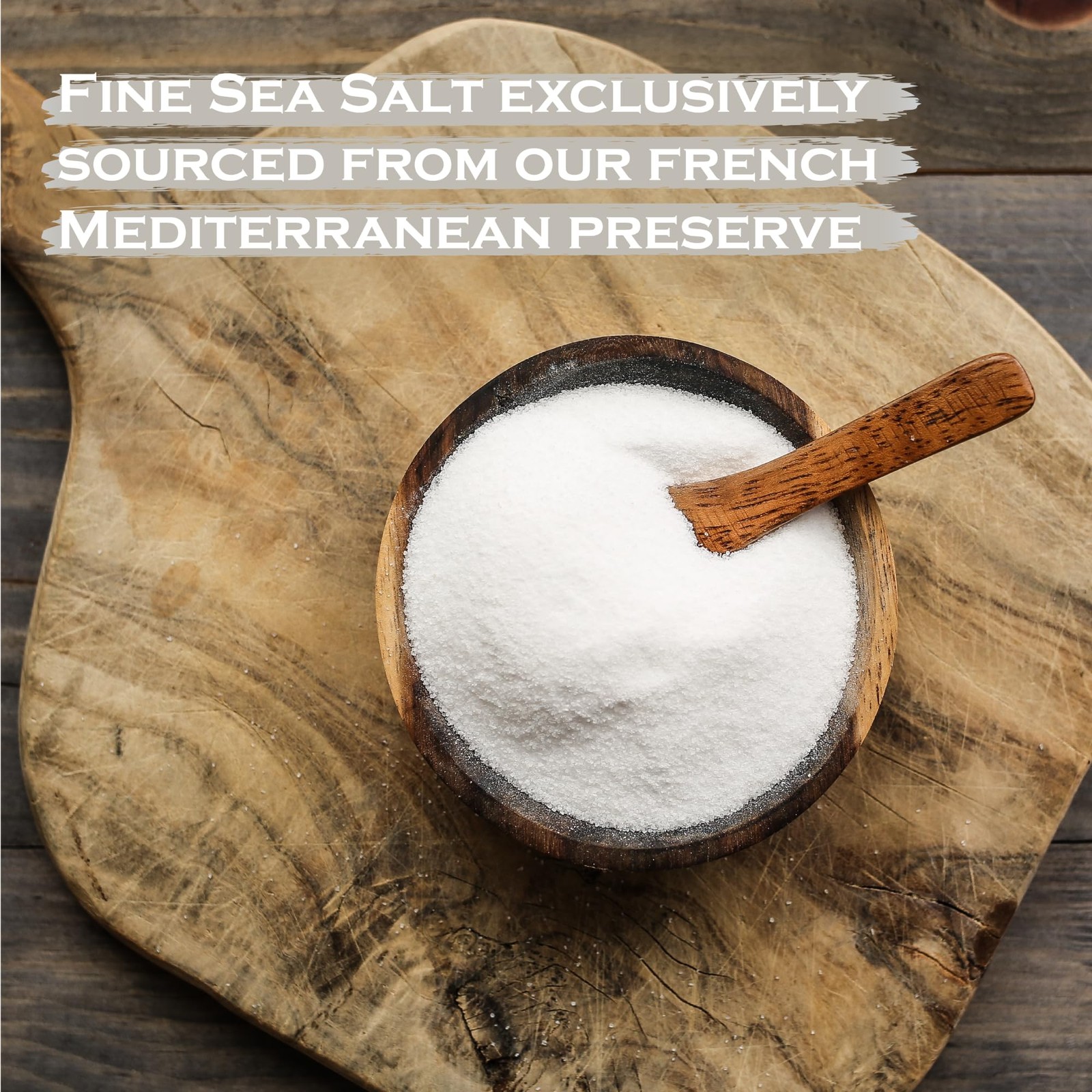Fine Crystals Canister, Sea Salt, 26.5 Ounce