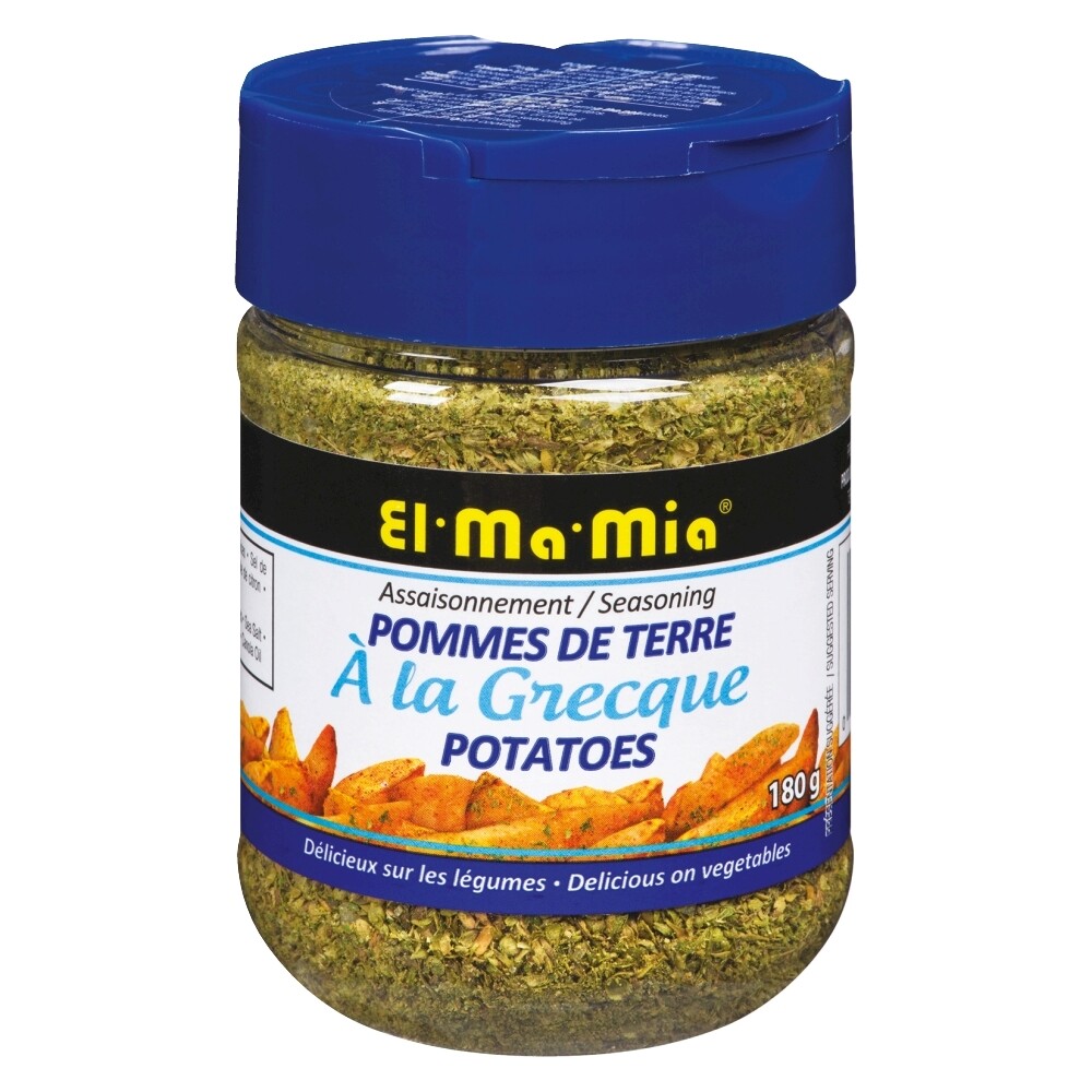 2 Jars of El Ma Mia Seasoning Potatoes A LA Grecque 180g Each – Free Shipping