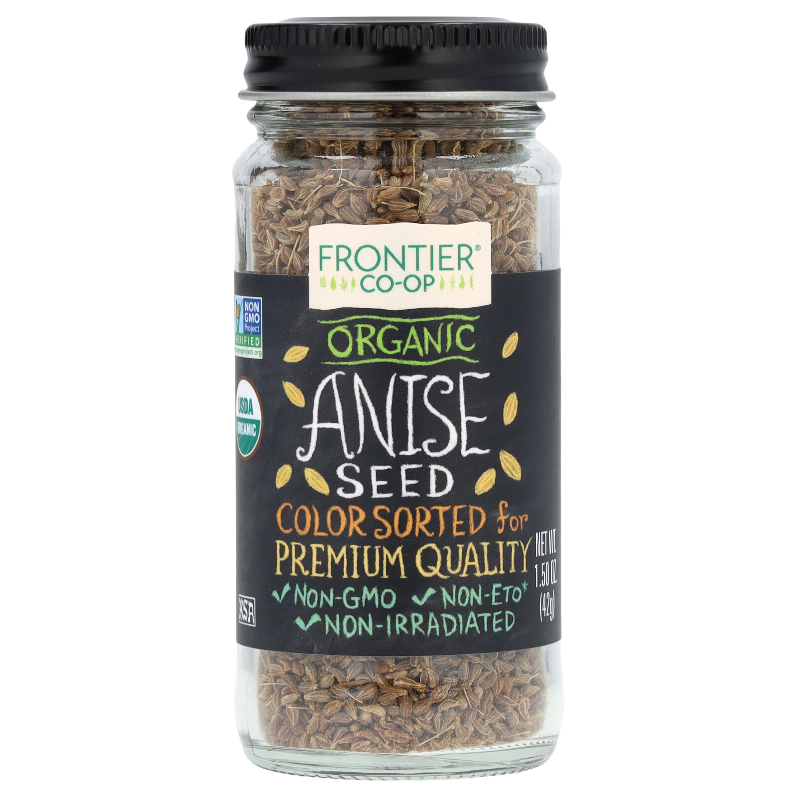 Organic Anise Seed, 1.5 oz (42 g)
