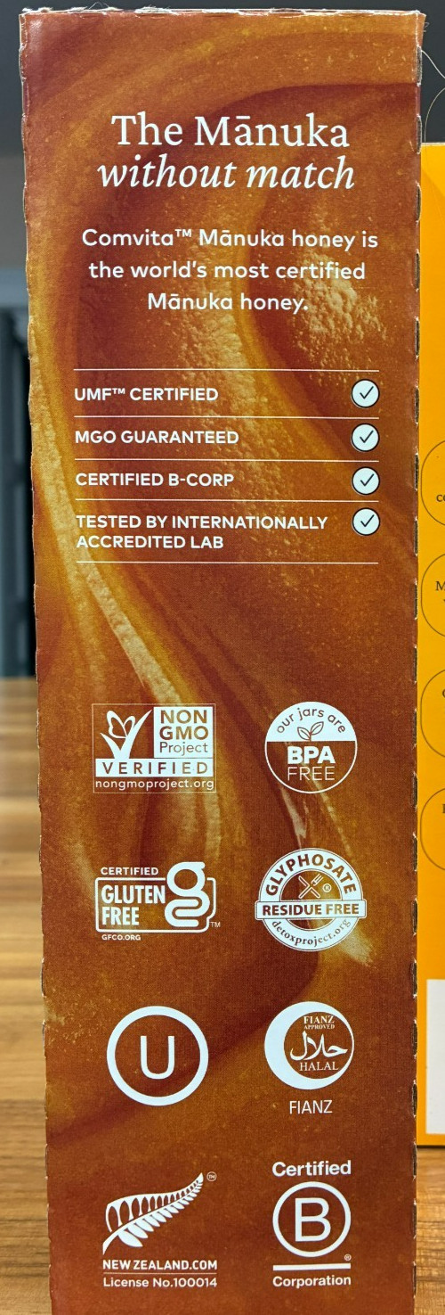 Comvita New Zealand Manuka Honey Certified UMF 12+ MGO 354+ 17.6oz Exp Oct. 2028