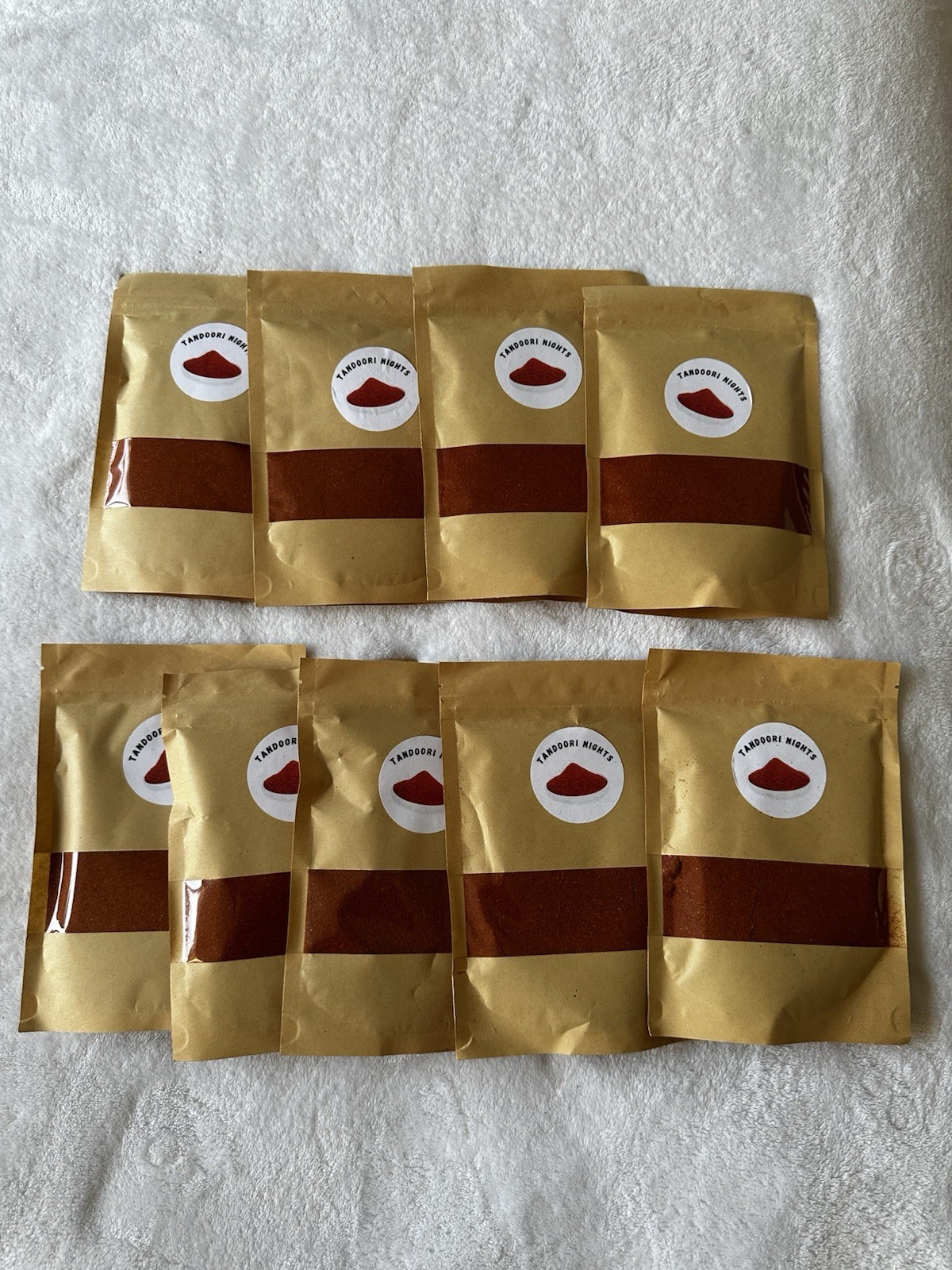 Lot of 9 Tandoori Nights Indian Tandoori Spice Seasoning Mix Packets