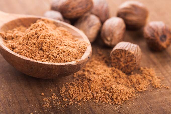 Ceylon Natural Whole Nutmeg Organic Herbal Spicy High Quality 200g Free Shipping