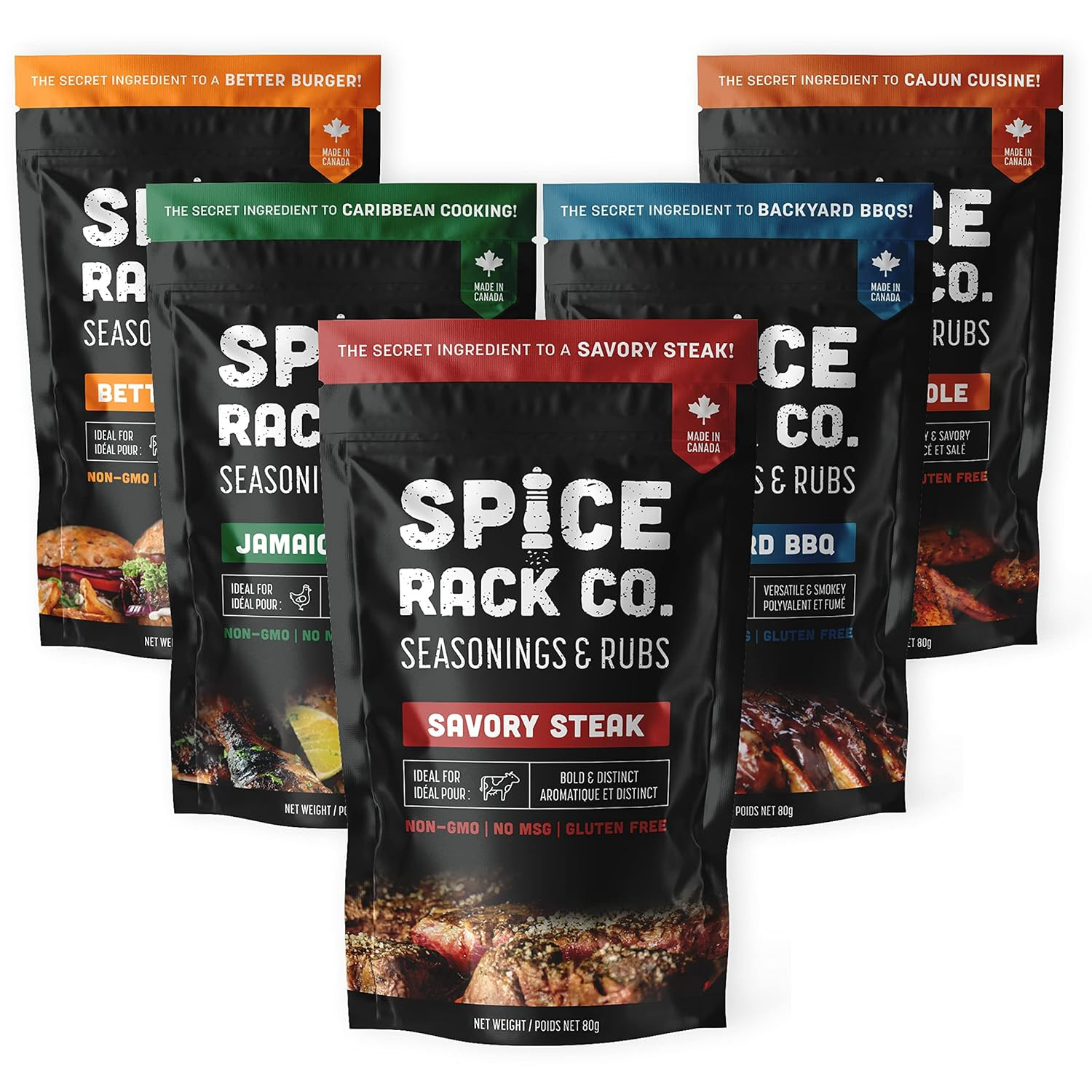 BBQ Seasonings and Rubs – Smoking & Grilling Spices and Seasonings Sets, Grillin