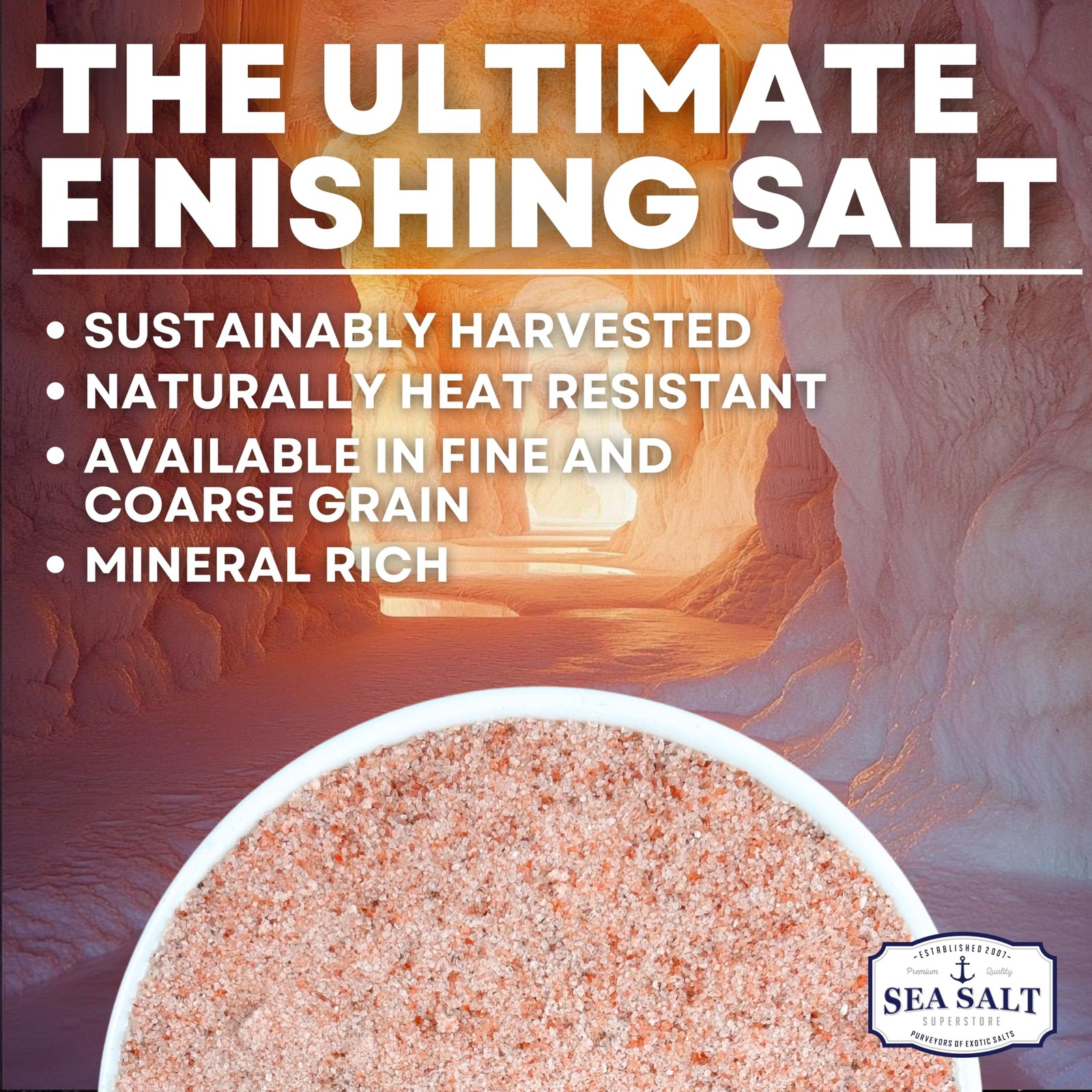 Himalayan Pink Salt Refill for Table Shakers – Mineral Rich 14 oz