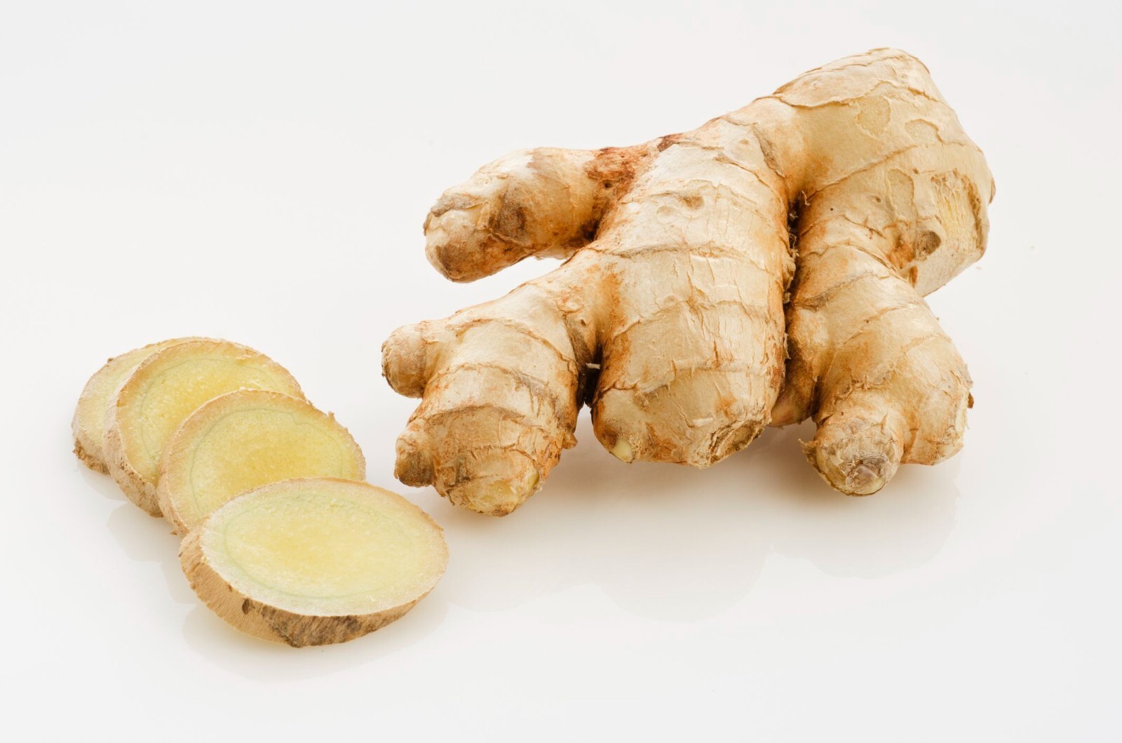 Organic Dried ginger root Slices 7-9mm pure natural premium quality homemade