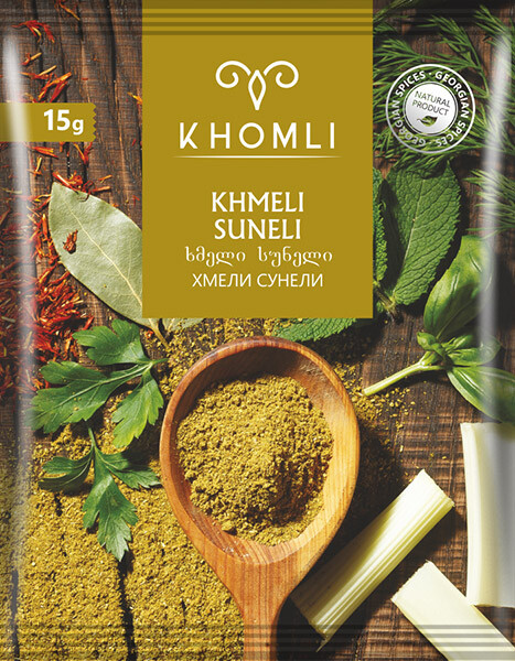 Khmeli Hmeli Хмели Suneli Dry Seasoning Georgia Style 0.90gr. 6 Pcsx15gr Organic