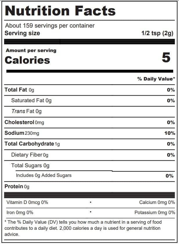 Medium Salsa Canning Mix, 11.2 Ounce Canister Pack of 1