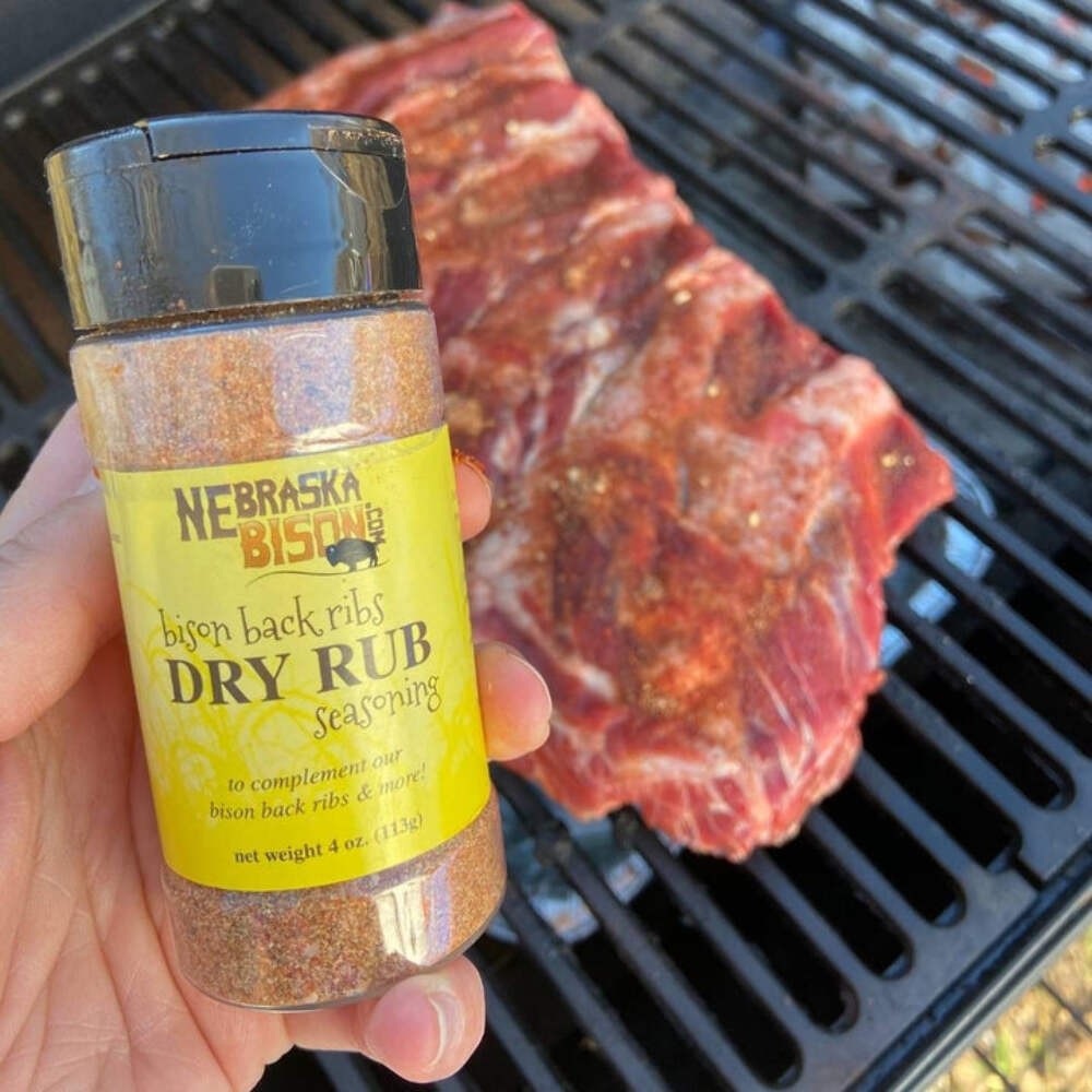 Bison Rib Seasoning | Pack of 3 | 4 oz | Nebraska Bison