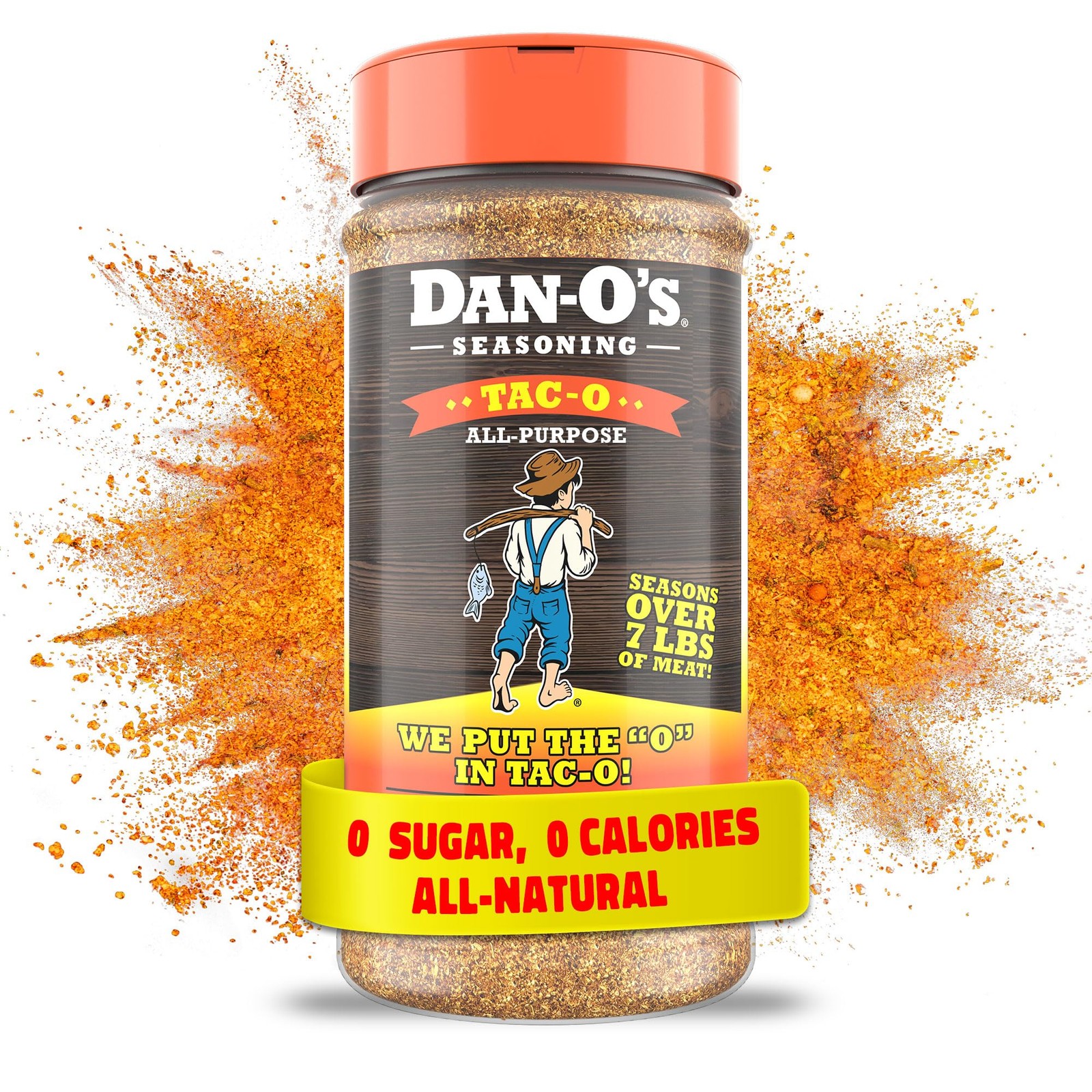 Dan-O’s Tac-O™ Seasoning – Great on Tacos, Meats, Veggies, and Snacks – All-P…