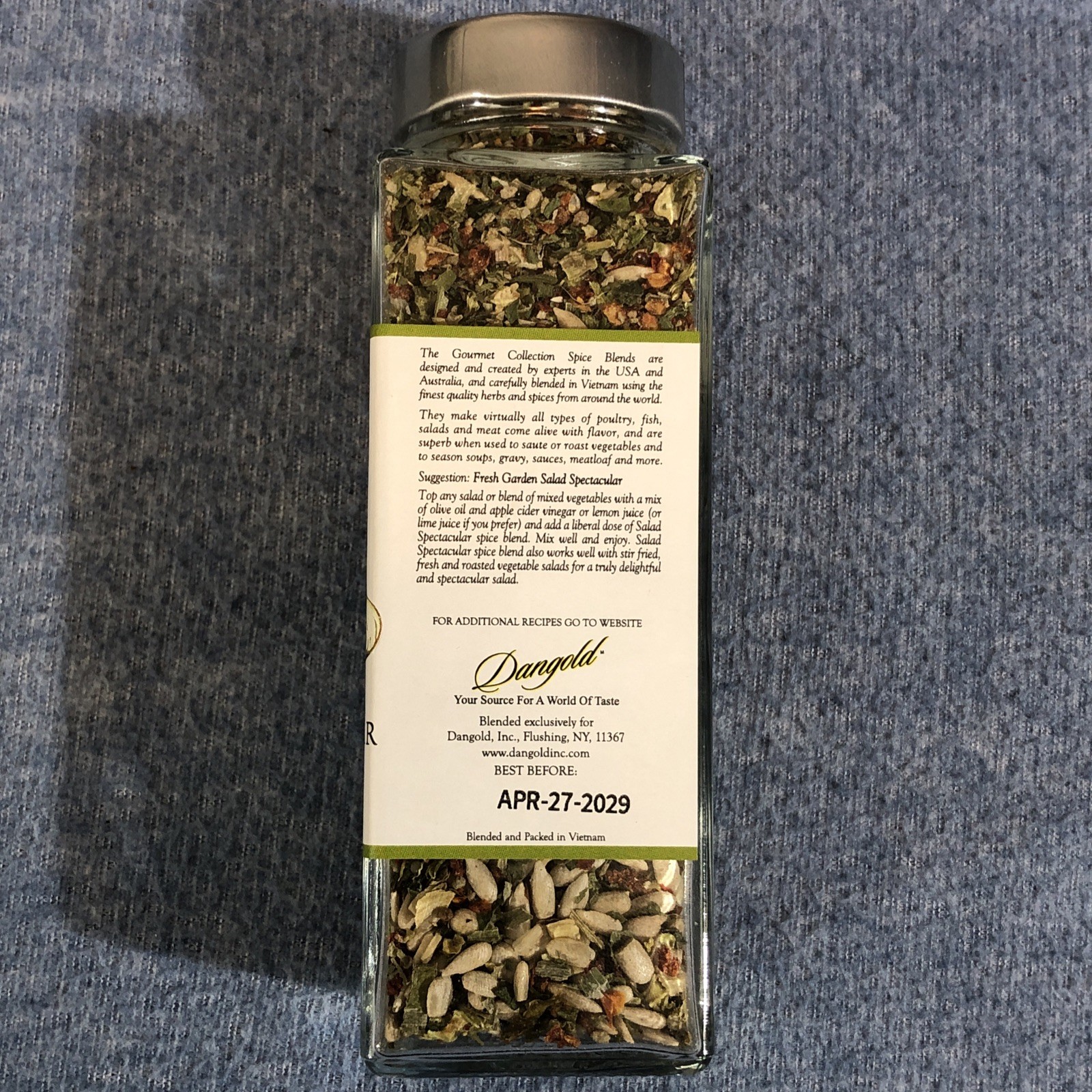 2 PACK ~ The Gourmet Collection Spice Blends SALAD SPECTACULAR MIX, 5.11 oz Each