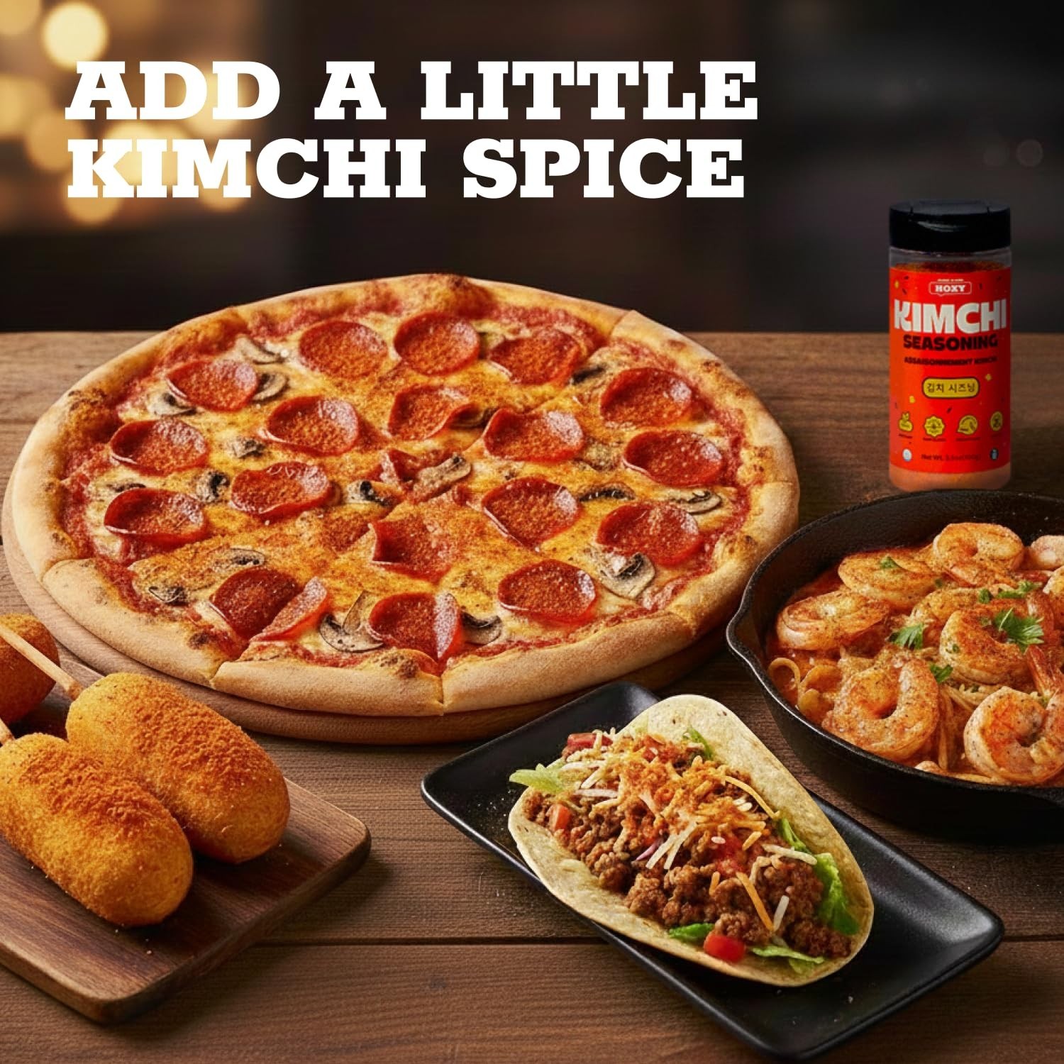 Journey of Korea 3.5oz Spicy Kimchi Mix – Unleash Bold Flavor Anywhere, Anytime