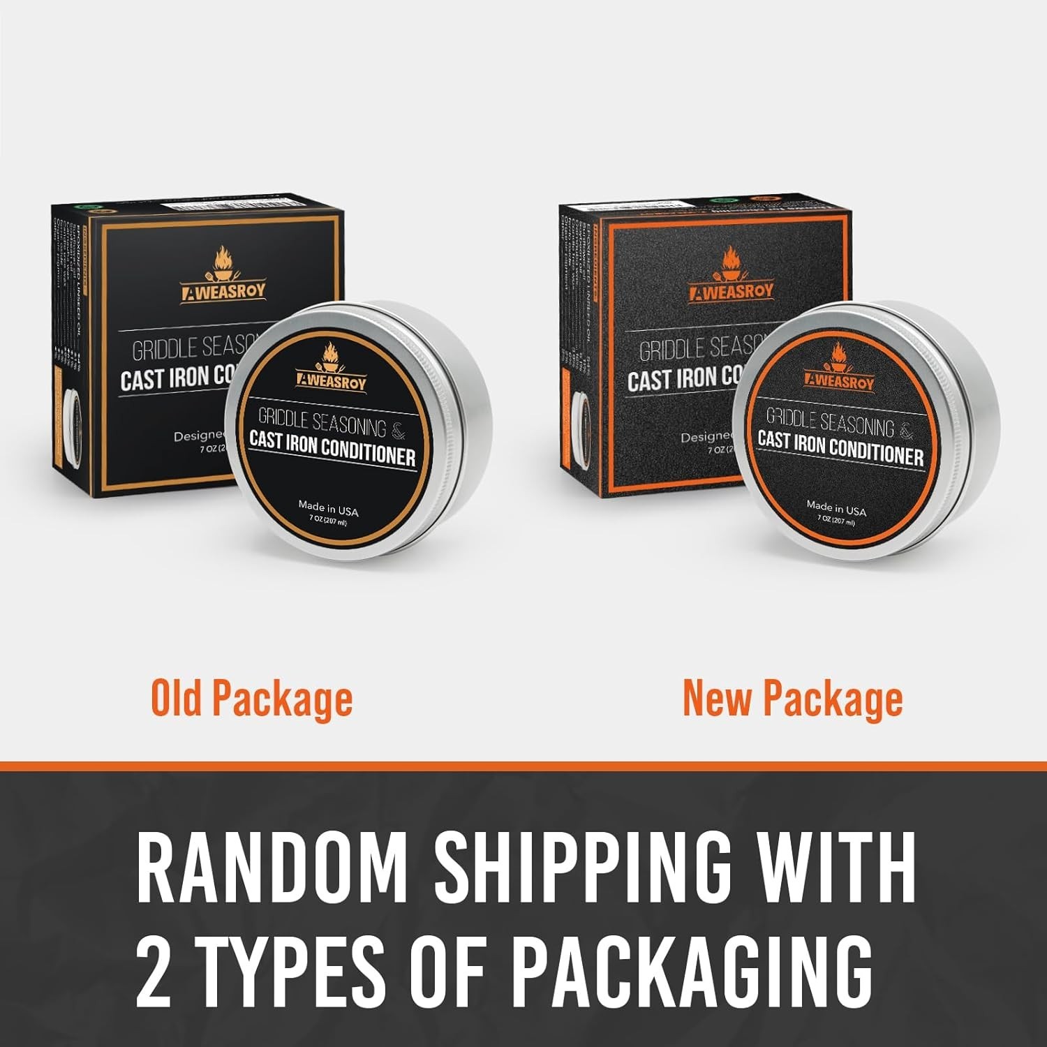 Versatile Griddle Seasoning – 7 Oz Food-Grade Wax for Cast Iron & Carbon Steel