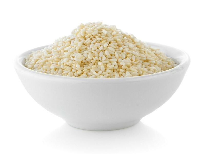 100% Natural Organic Sesame Seeds Seasoning White Hulled Raw oz 50g High Quality