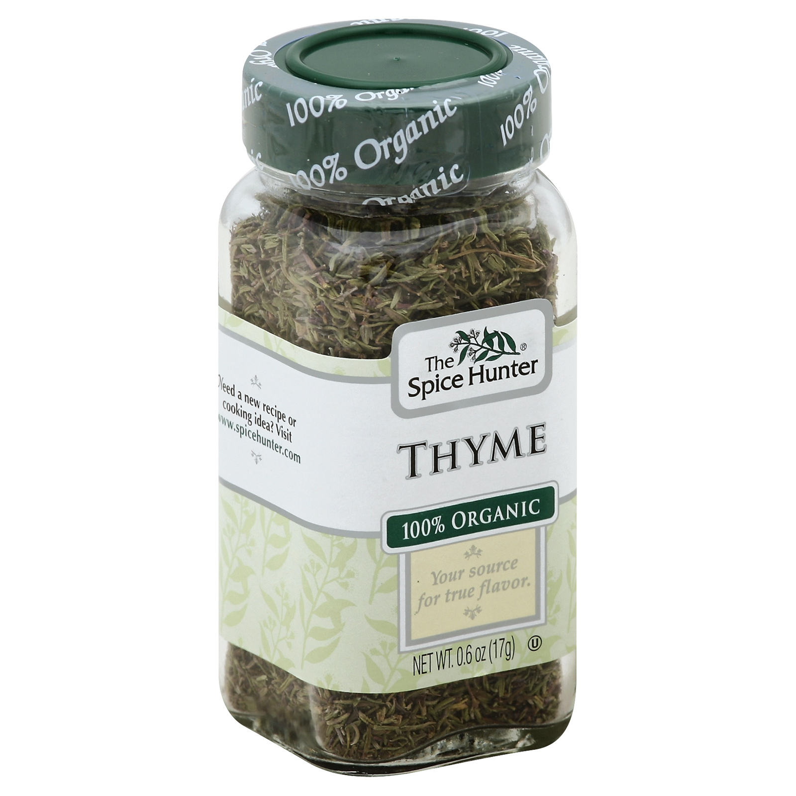 Spice Hunter Organic Thyme 0.6 oz Pack of 6