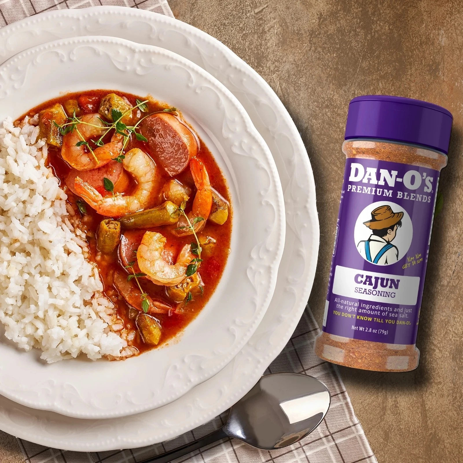 Dan-O’s Cajun Seasoning – All-Purpose Seasoning – Great for cooking and grilling