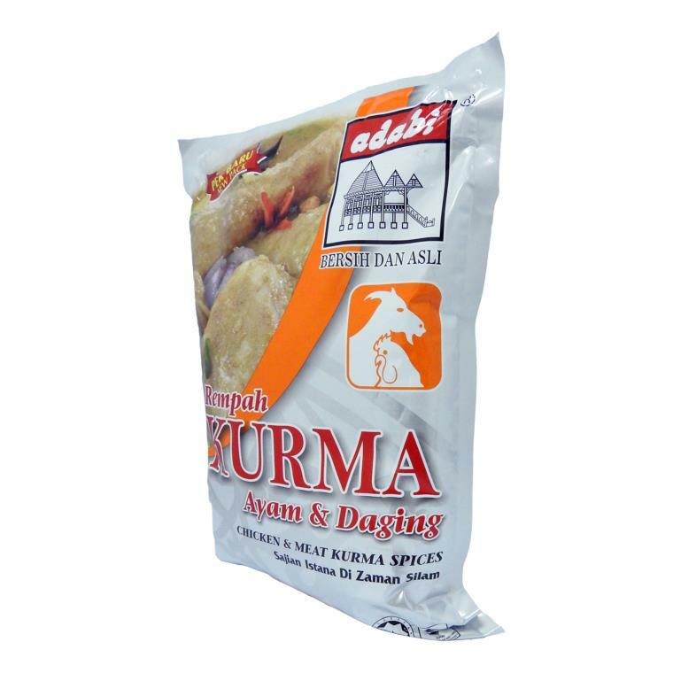 Ready Stock Meat curry powder,Fish Curry Powder,Kurma Powder (250G) Adabi