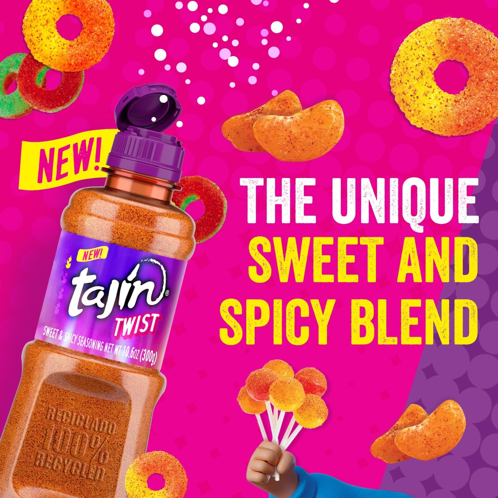 Sweet & Spicy Seasoning Mix – Fruit & Chili Powder, 10.6oz (2 Pack) – Flavor Boo