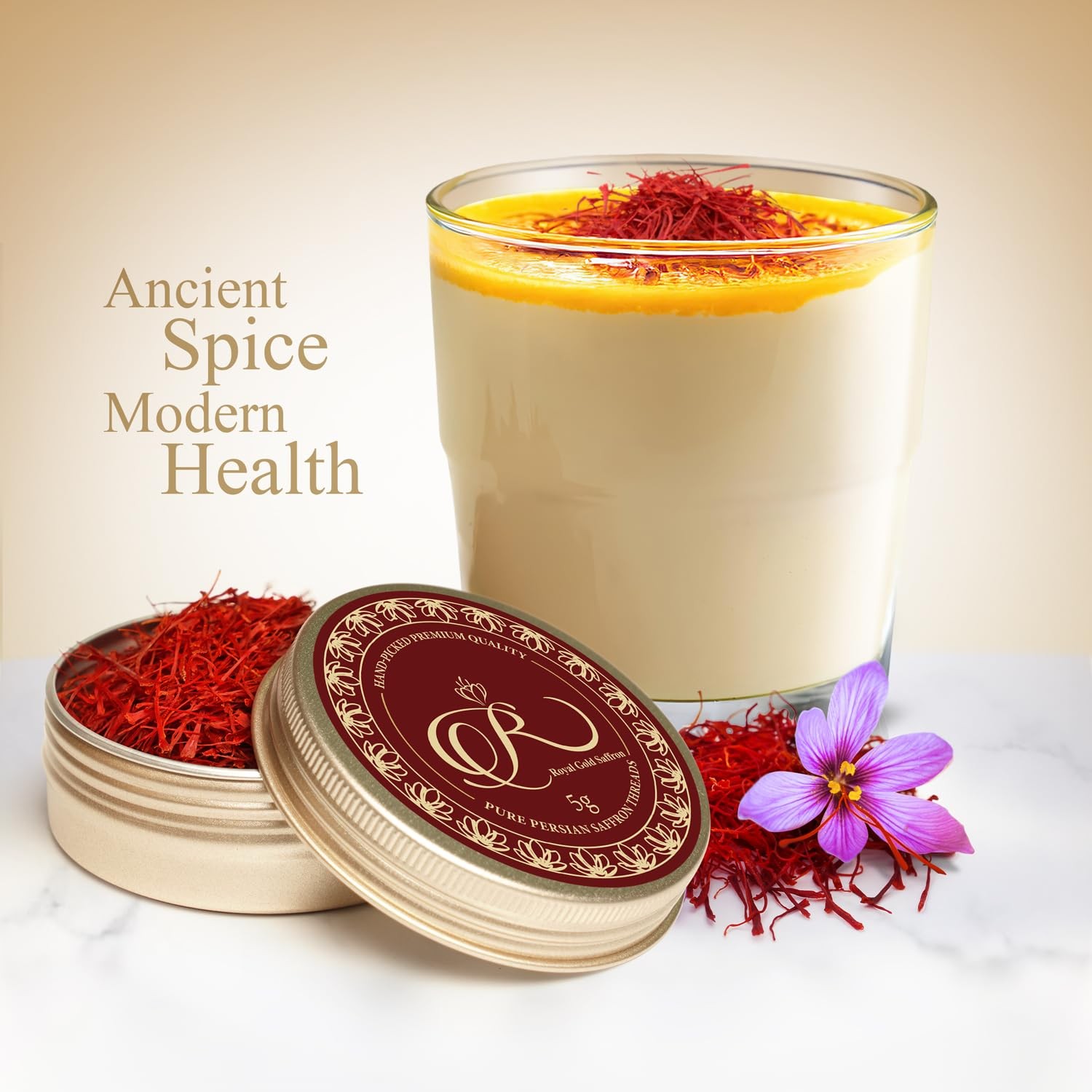 – Premium Super Negin Saffron Threads, Grade A+ | Gourmet Chef’s Select Spice…